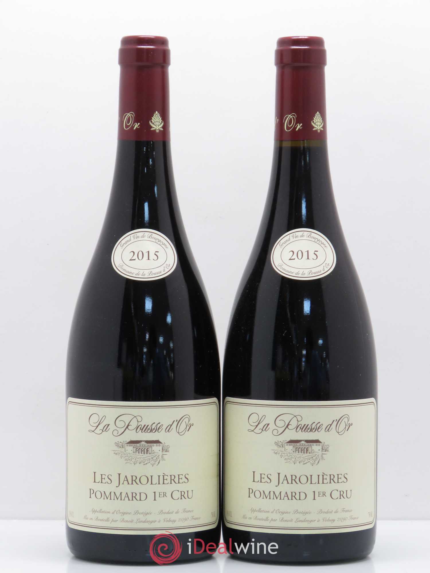 Pommard 1er Cru Les Jarollières La Pousse d'Or (Domaine de) 2015 - Lot de 2 bouteilles - 0