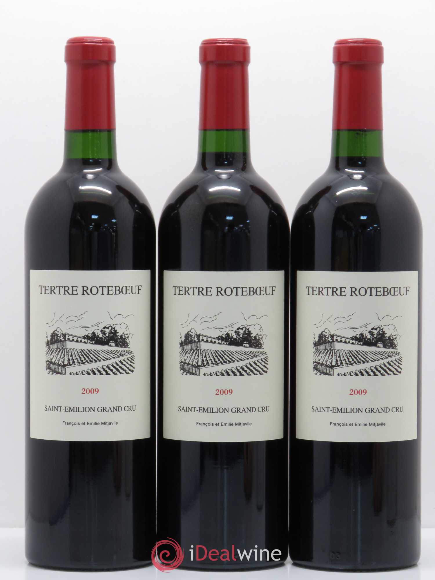 Château Tertre Roteboeuf 2009 - Lot de 3 bouteilles - 0