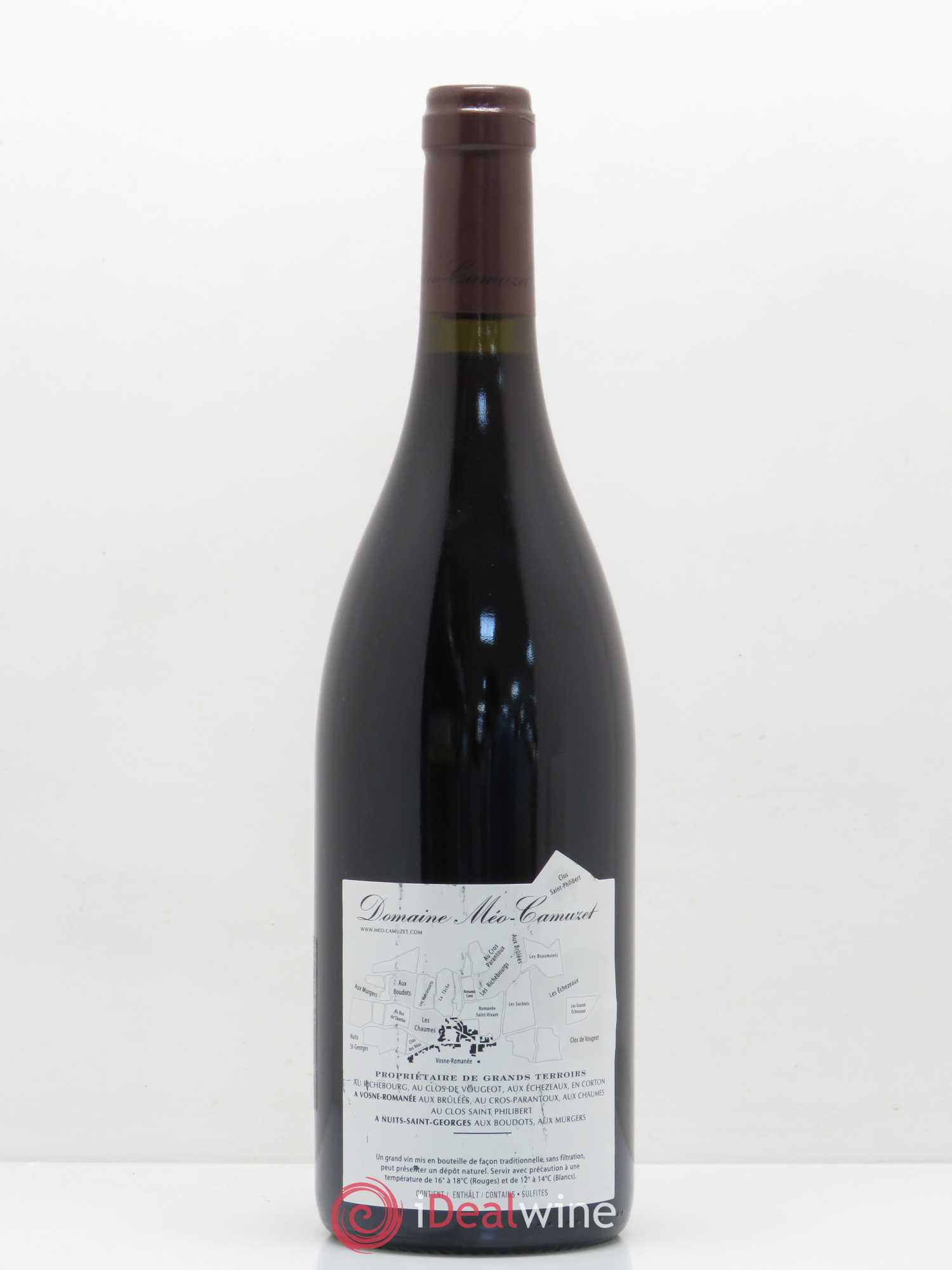 Clos de Vougeot Grand Cru Méo-Camuzet (Domaine) 2012 - Lot de 1 bouteille - 1