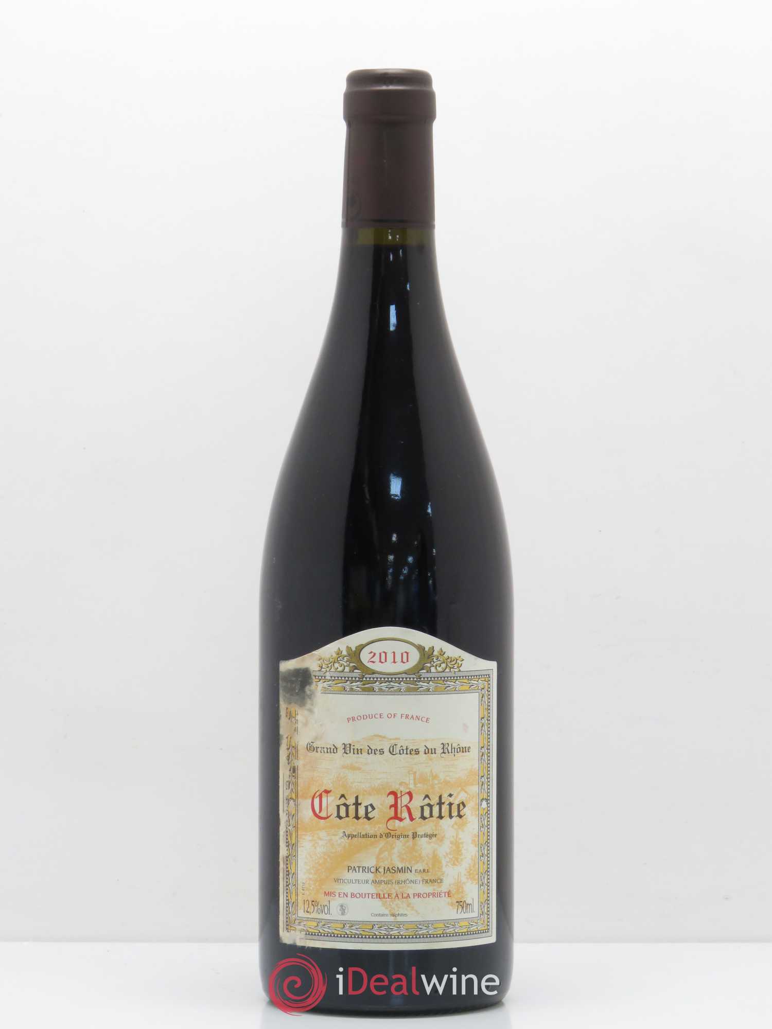 Côte-Rôtie Jasmin (Domaine) 2010 - Lot de 1 bouteille - 0