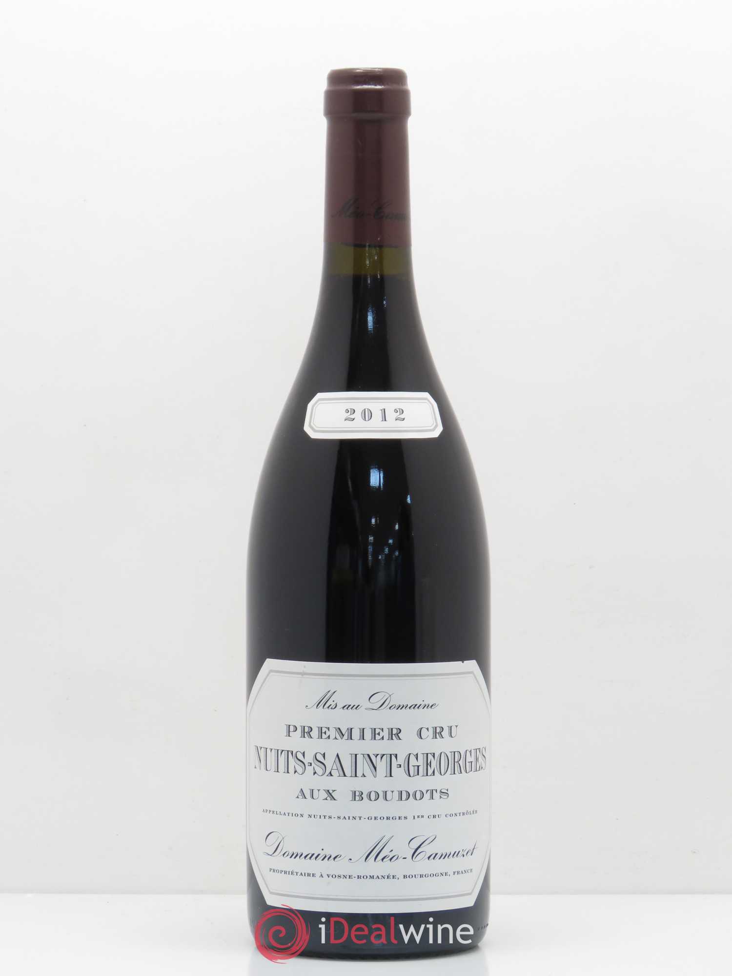 Nuits-Saint-Georges 1er Cru Aux Boudots Méo-Camuzet (Domaine) 2012 - Lot de 1 bouteille - 0