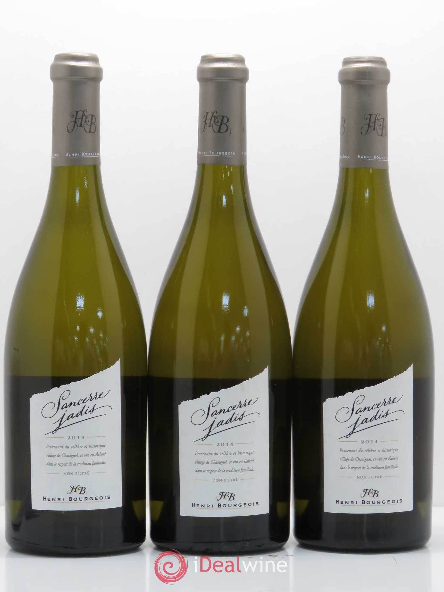 Sancerre Jadis Henri Bourgeois 2014 - Lot de 3 bouteilles - 0