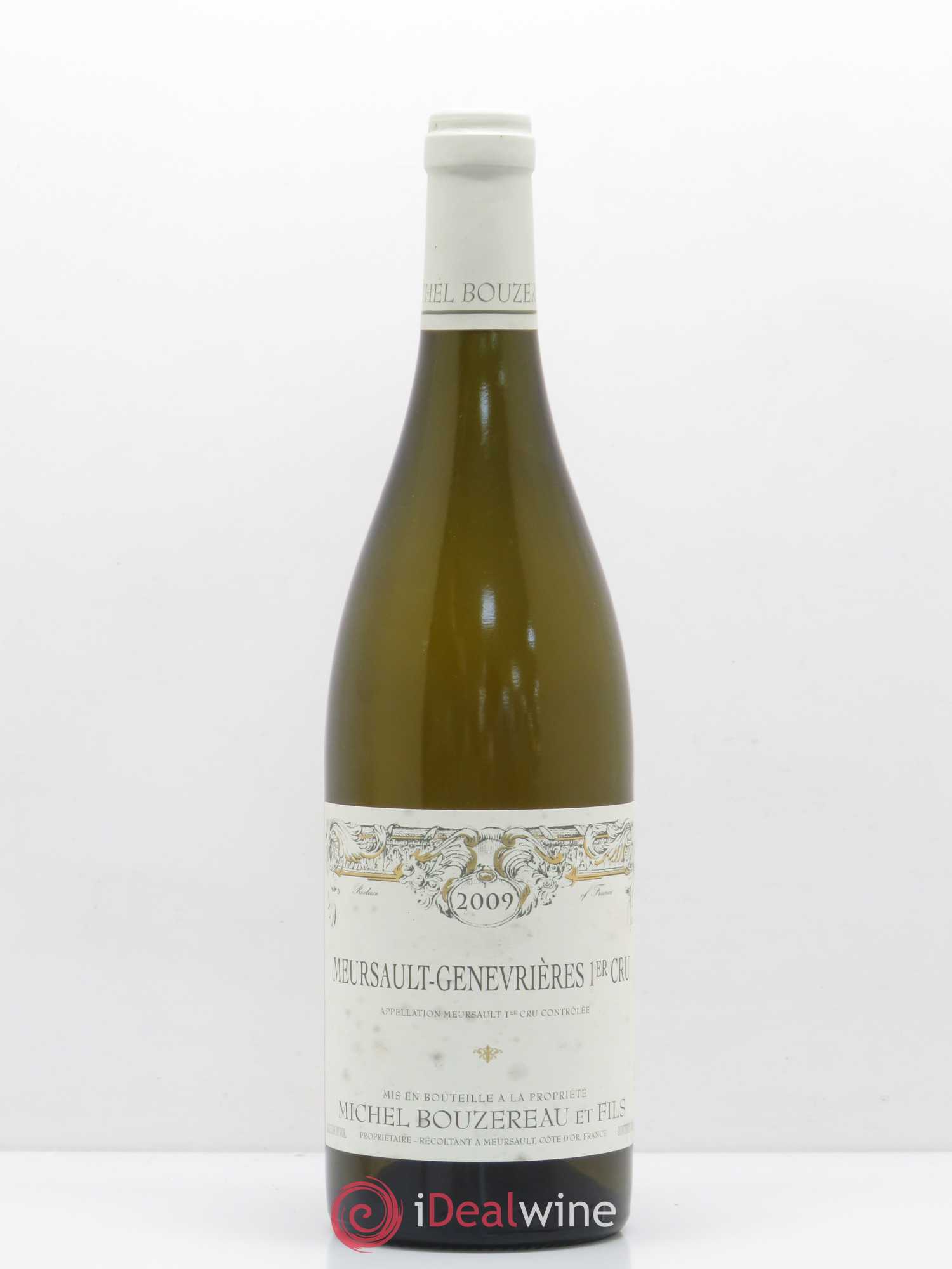 Meursault 1er Cru Les Genevrières Michel Bouzereau et Fils (Domaine) 2009 - Lot de 1 bouteille - 0
