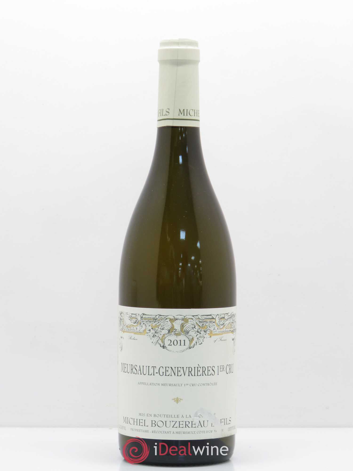 Meursault 1er Cru Les Genevrières Michel Bouzereau et Fils (Domaine) 2011 - Lot de 1 bouteille - 0