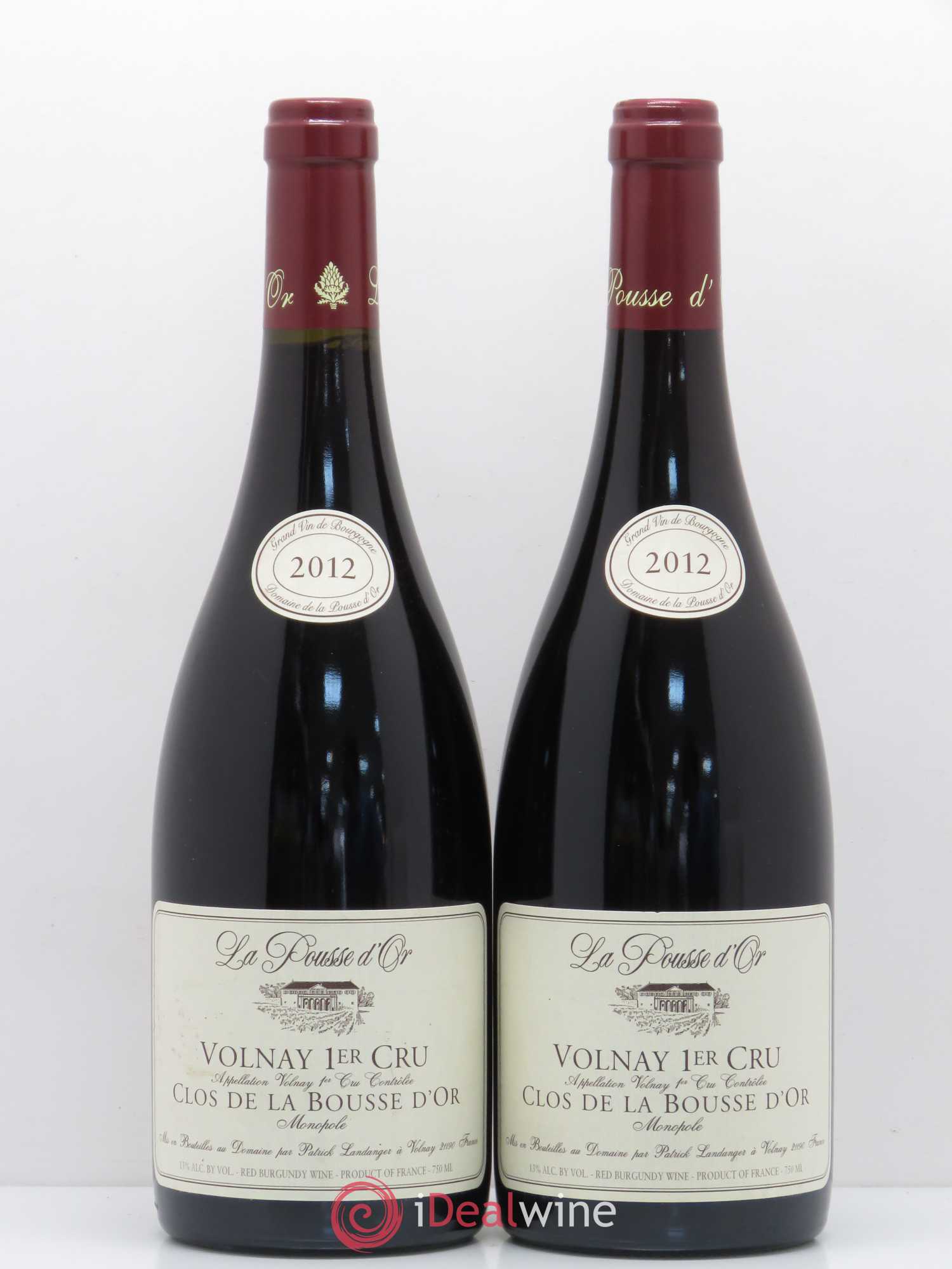 Volnay 1er Cru Clos de la Bousse d'Or La Pousse d'Or (Domaine de) 2012 - Lot de 2 bouteilles - 0