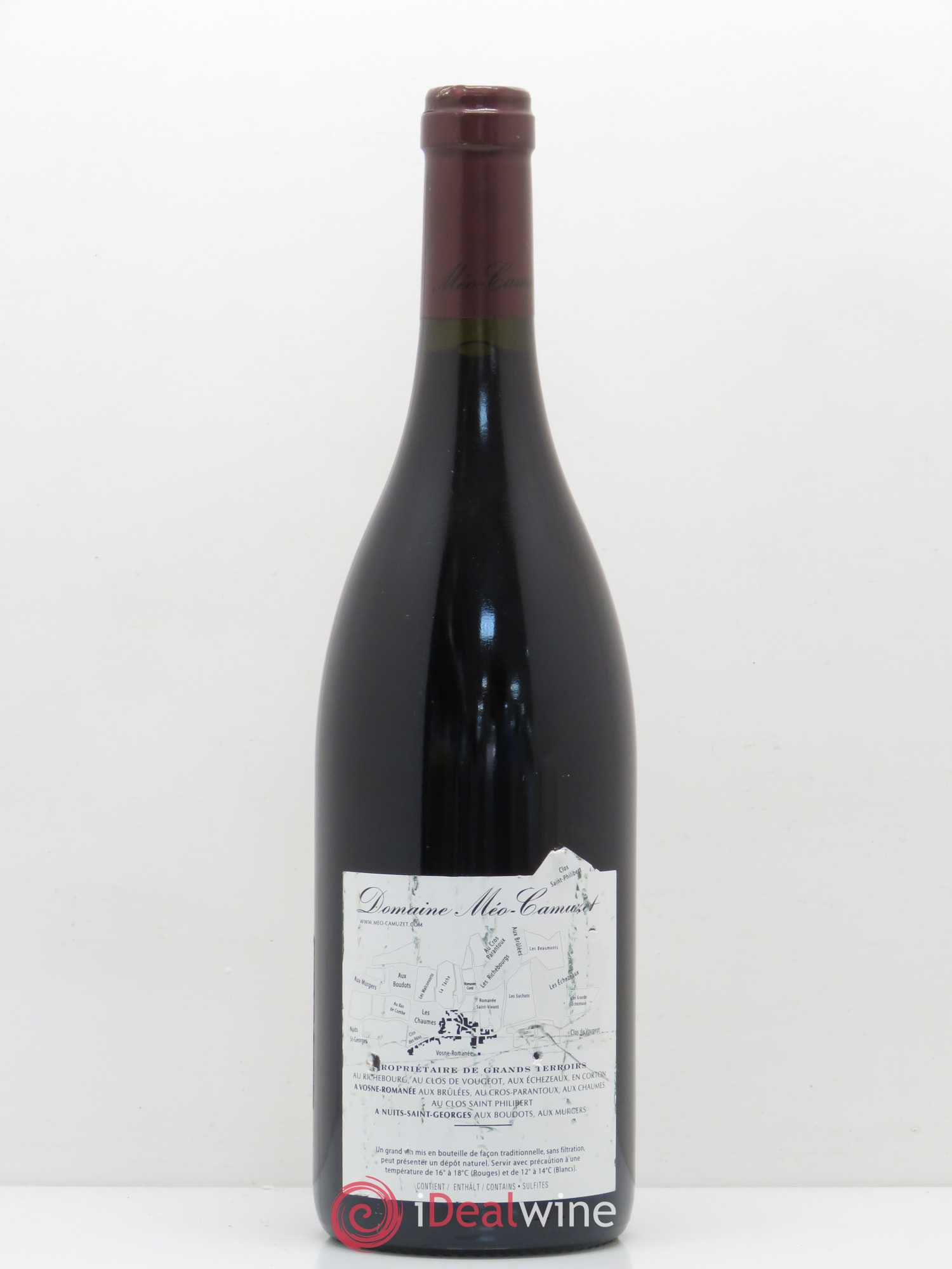 Vosne-Romanée 1er Cru Au Cros Parantoux Méo-Camuzet (Domaine) 2010 - Lot de 1 bouteille - 1