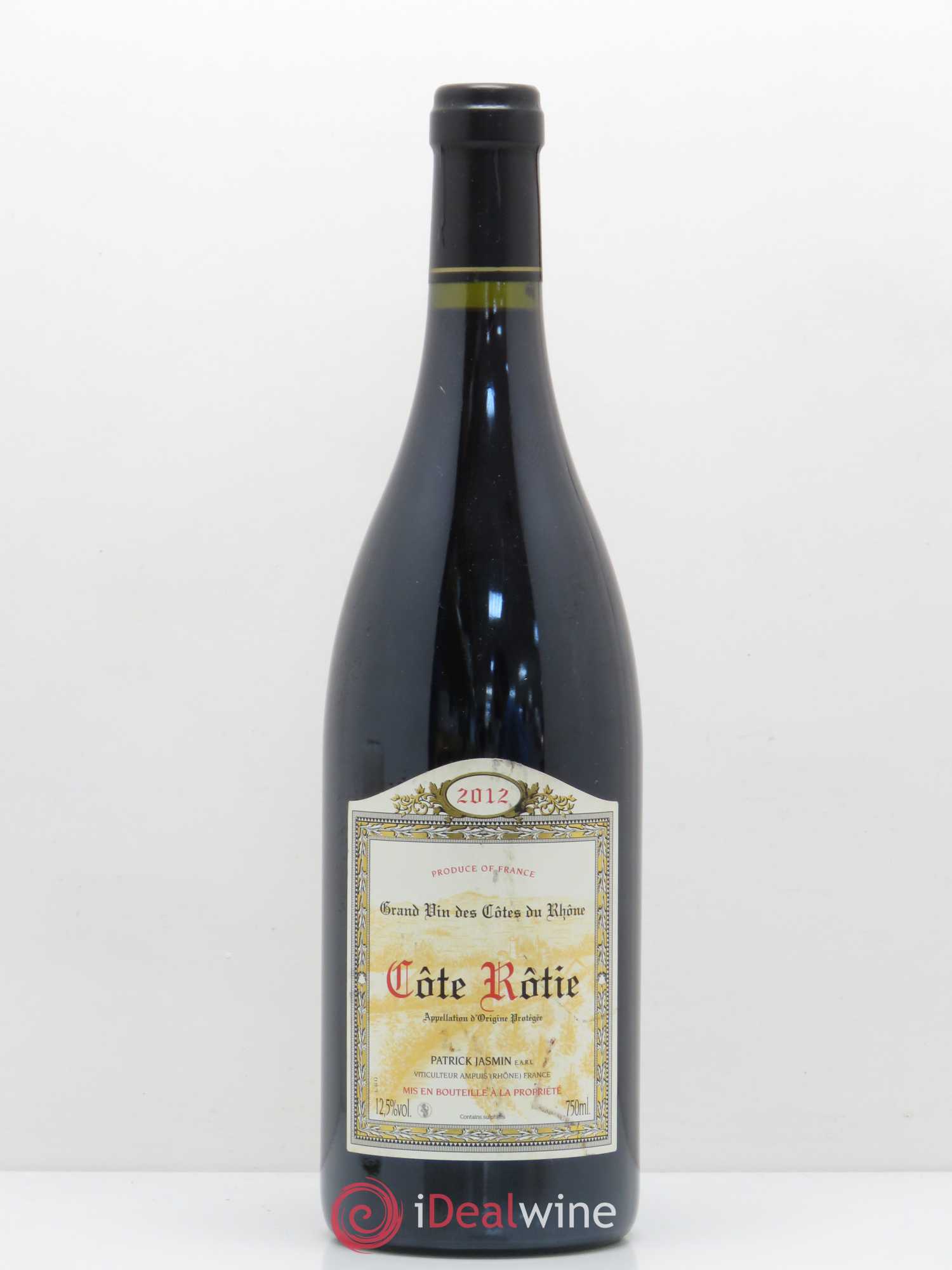 Côte-Rôtie Jasmin (Domaine) 2012 - Lot de 1 bouteille - 0