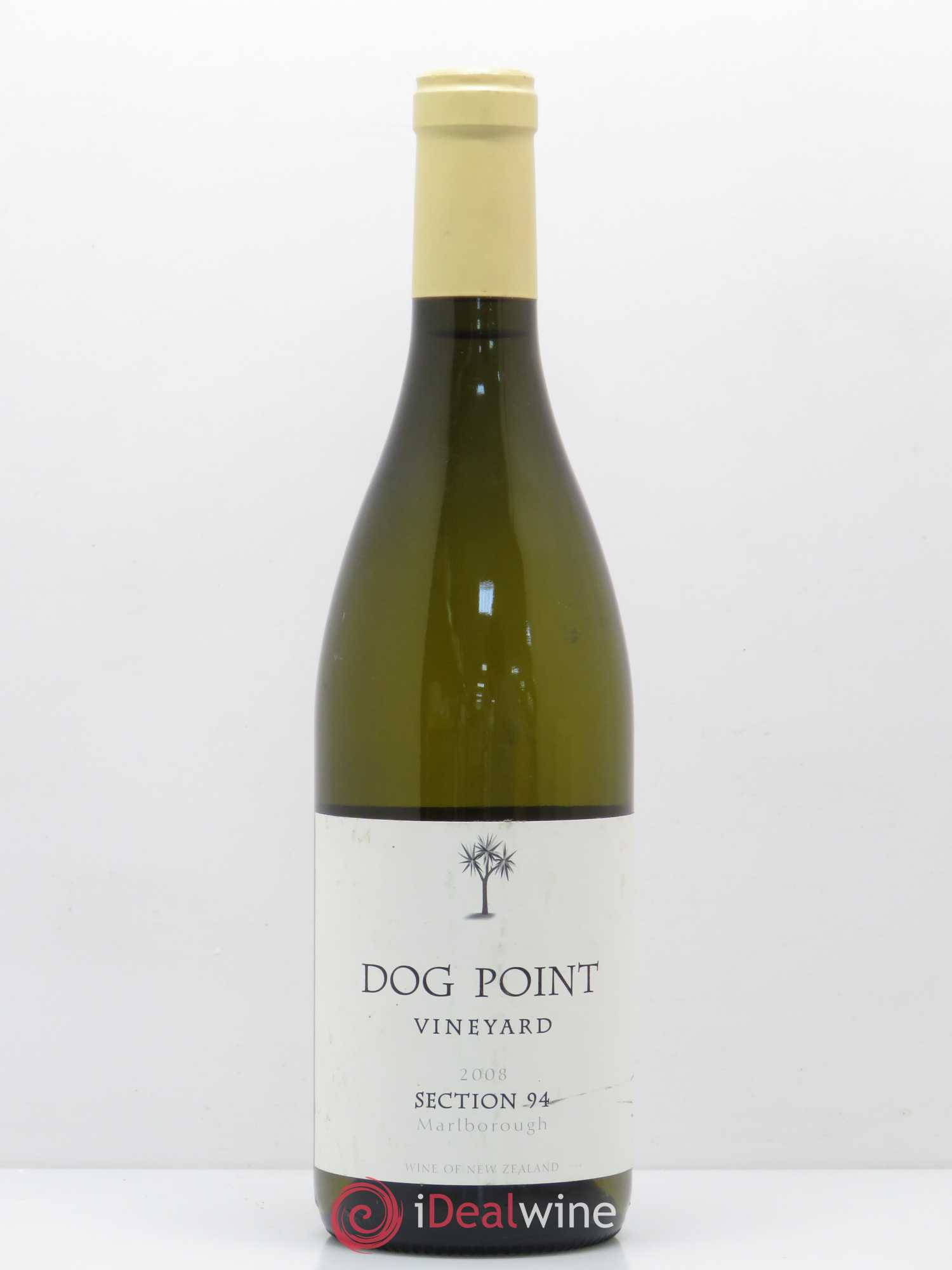 Marlborough Dog Point Sauvignon Blanc Section 94 2008 - Lot de 1 bouteille - 0