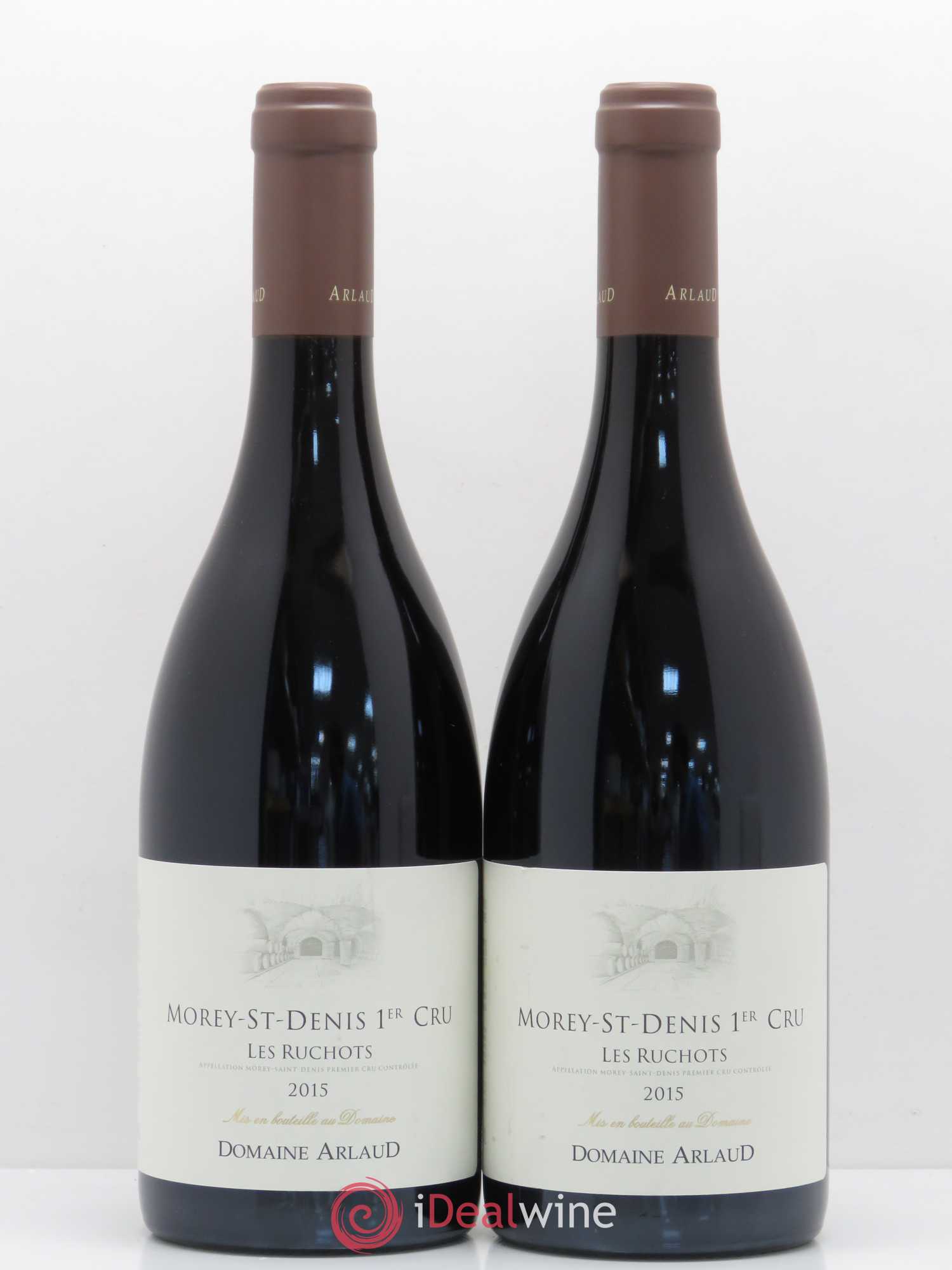 Morey-Saint-Denis 1er Cru Les Ruchots Arlaud 2015 - Lot de 2 bouteilles - 0