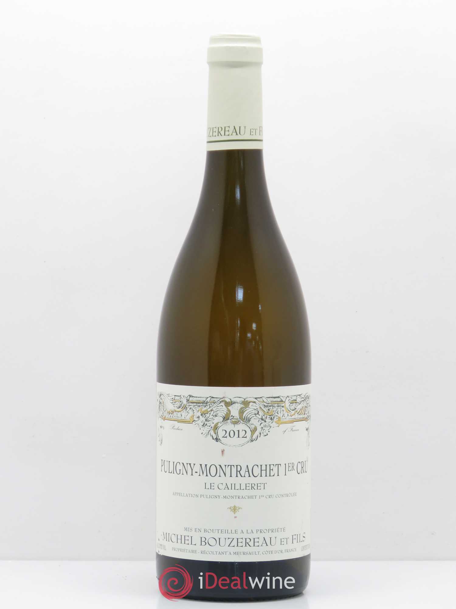 Puligny-Montrachet 1er Cru Le Cailleret Michel Bouzereau et Fils (Domaine) 2012 - Lot de 1 bouteille - 0
