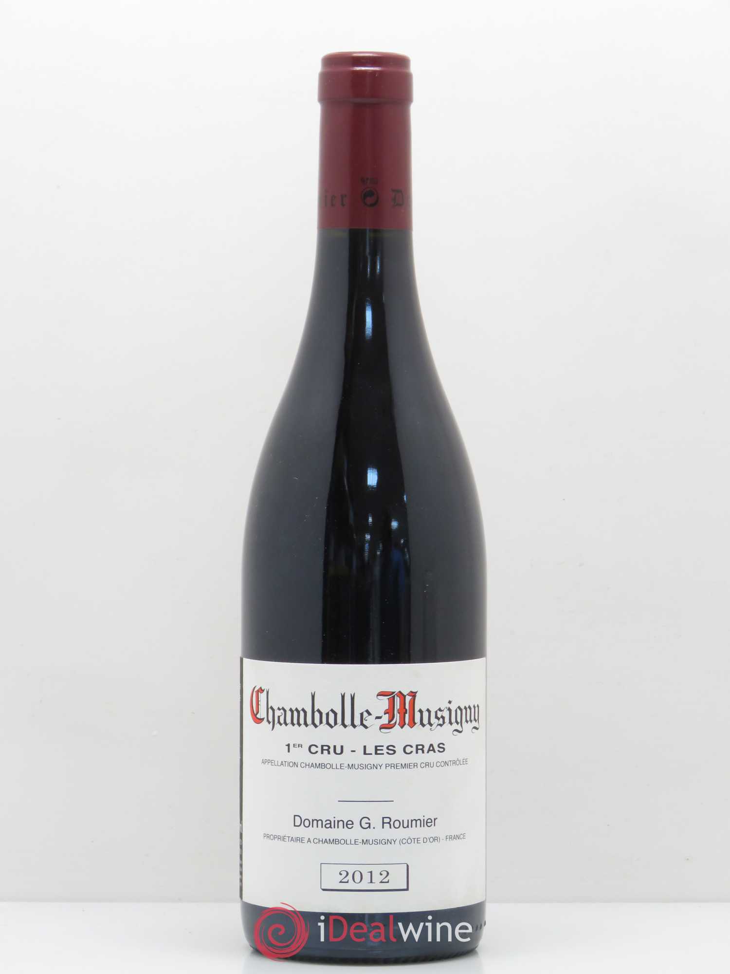 Chambolle-Musigny 1er Cru Les Cras Georges Roumier (Domaine) 2012 - Lot de 1 bouteille - 0