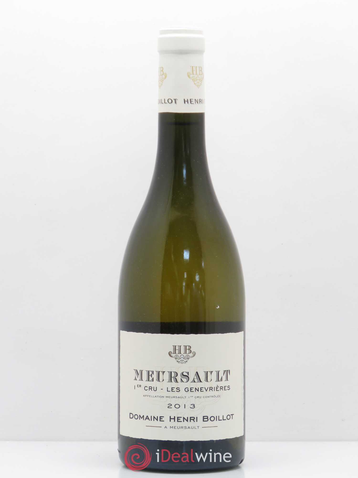 Meursault 1er Cru Les Genevrières Henri Boillot (Domaine) 2013 - Lot de 1 bouteille - 0
