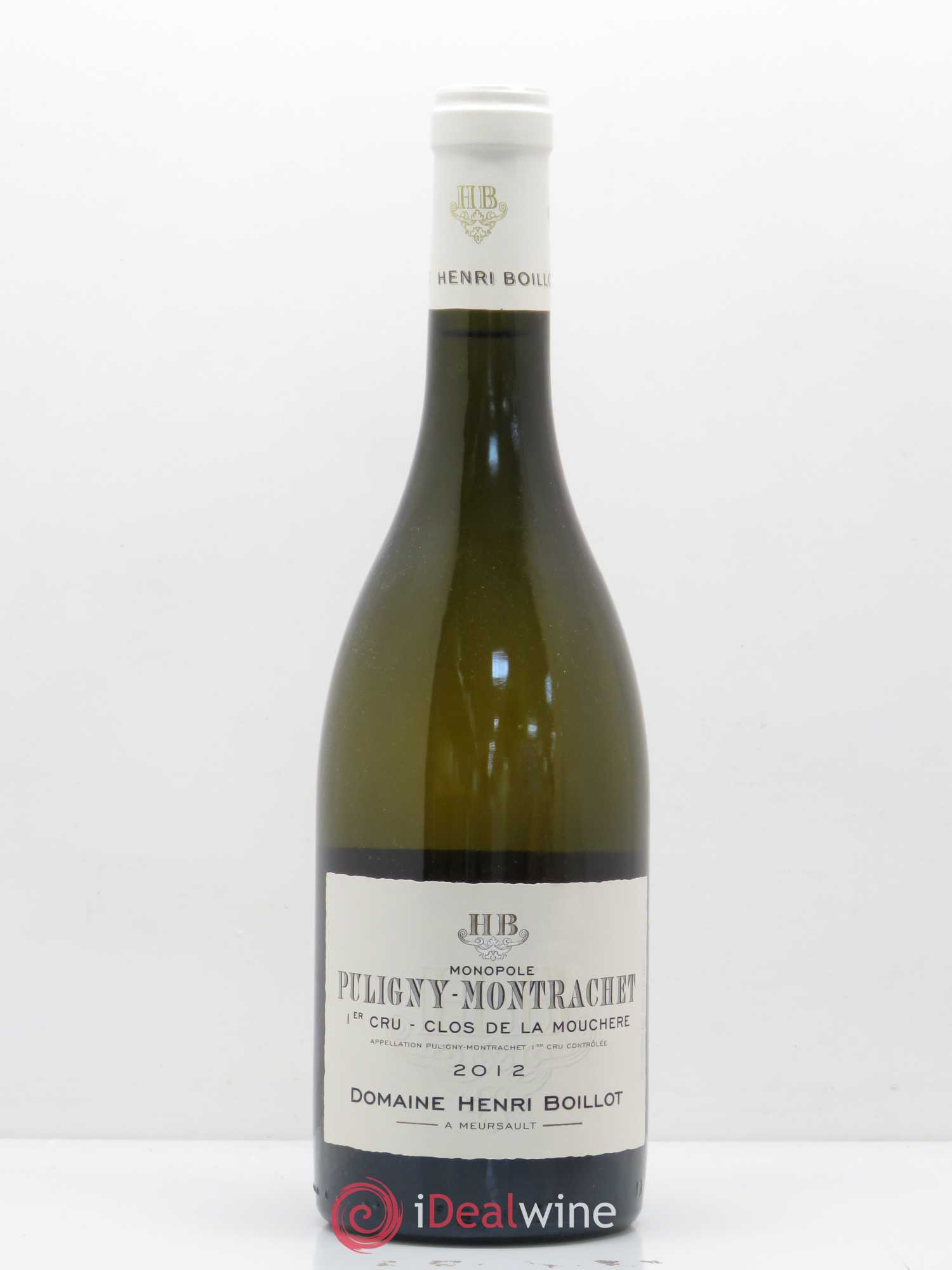 Puligny-Montrachet 1er Cru Clos de la Mouchère Henri Boillot (Domaine) 2012 - Lot de 1 bouteille - 0