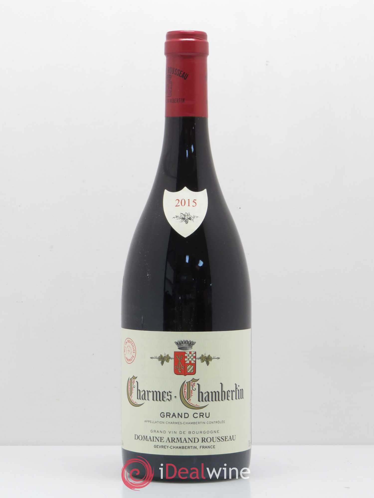 Charmes-Chambertin Grand Cru Armand Rousseau (Domaine) 2015 - Lot de 1 bouteille - 0