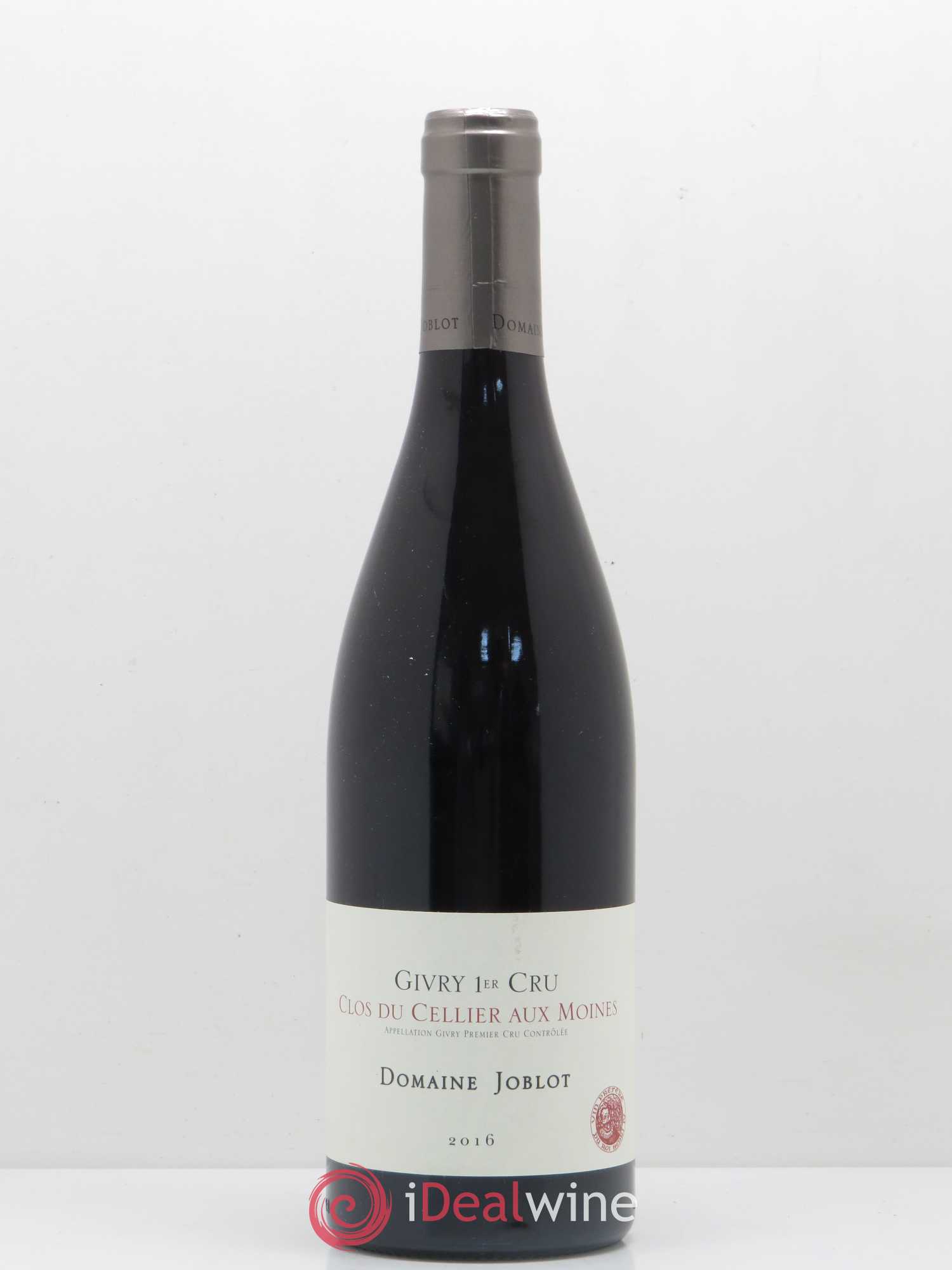 Givry 1er Cru Clos du Cellier aux Moines Joblot (Domaine) 2016 - Lot de 1 bouteille - 0