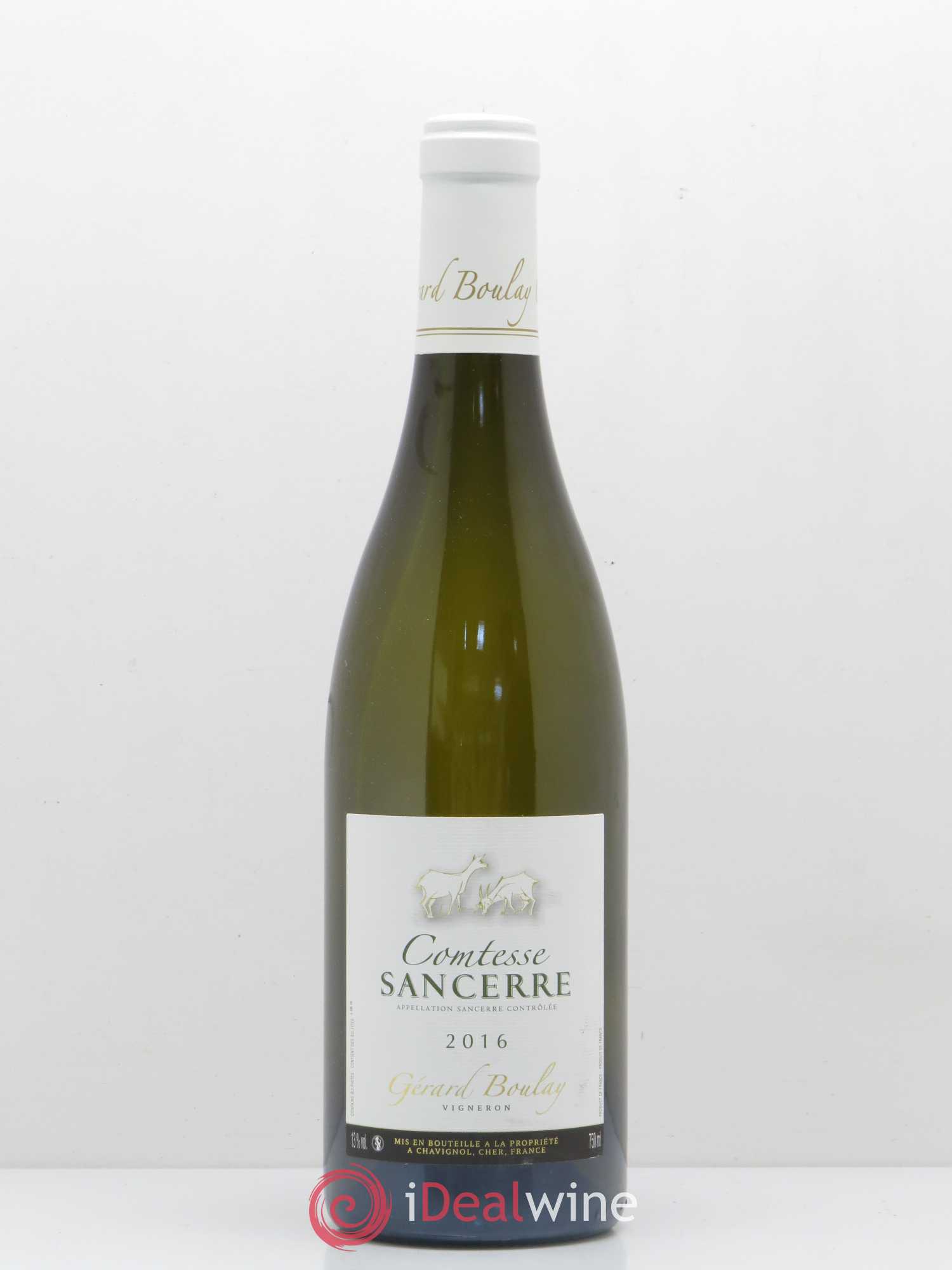 Sancerre Comtesse Gérard Boulay 2016 - Lot de 1 bouteille - 0