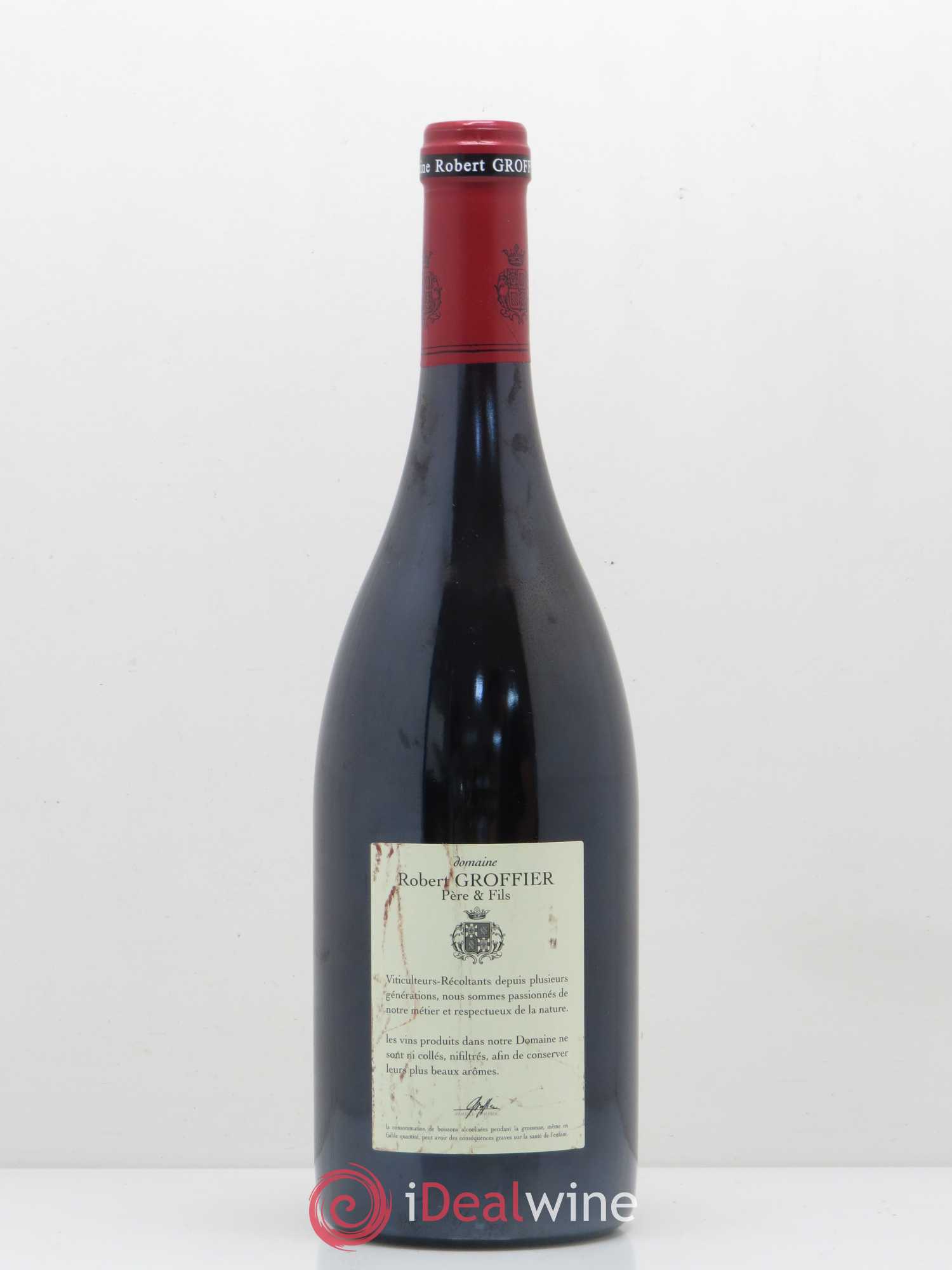 Bonnes-Mares Grand Cru Robert Groffier Père & Fils (Domaine) 2012 - Lot de 1 bouteille - 1