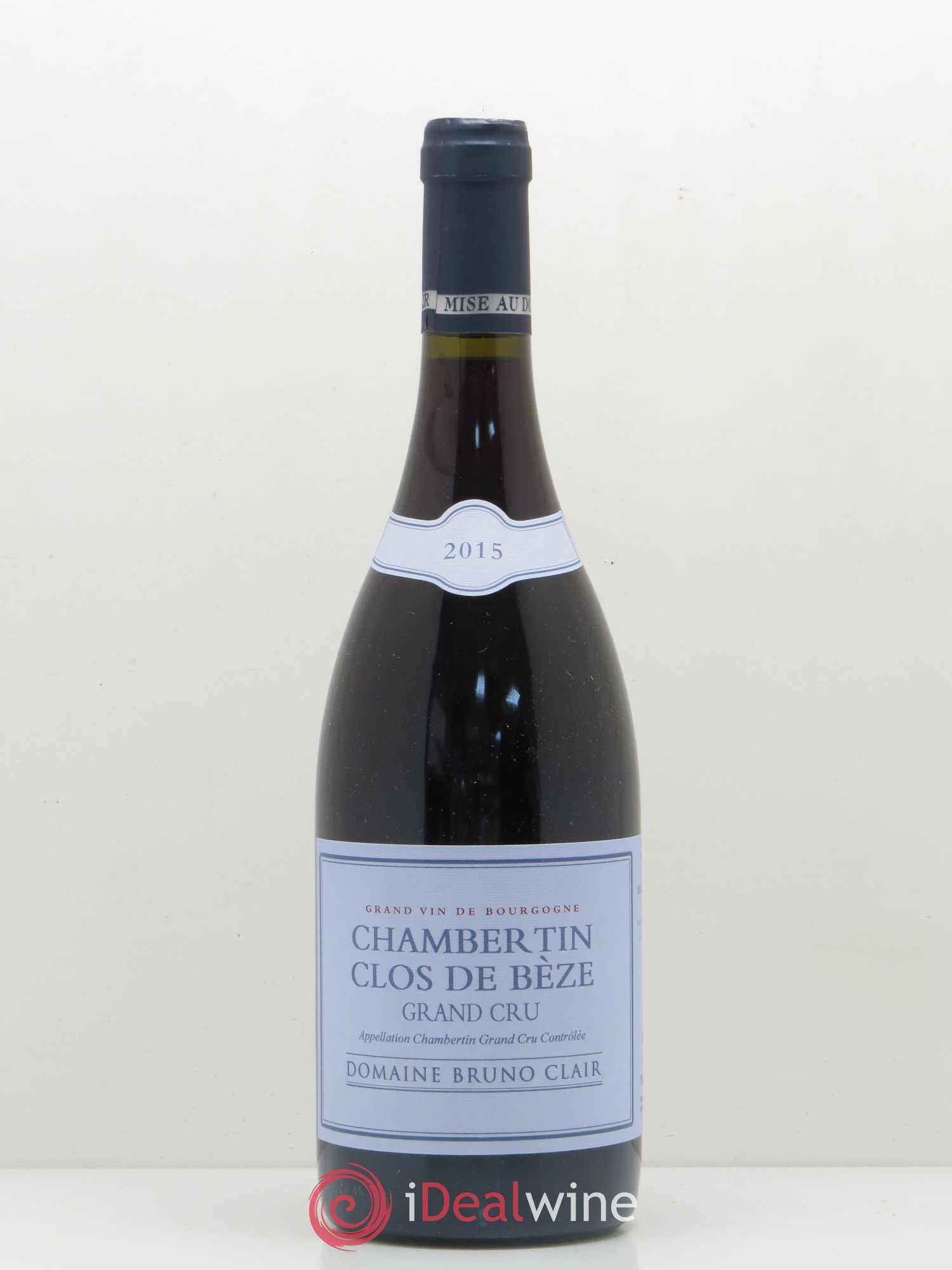Chambertin Clos de Bèze Grand Cru Bruno Clair (Domaine) 2015 - Lot de 1 bouteille - 0