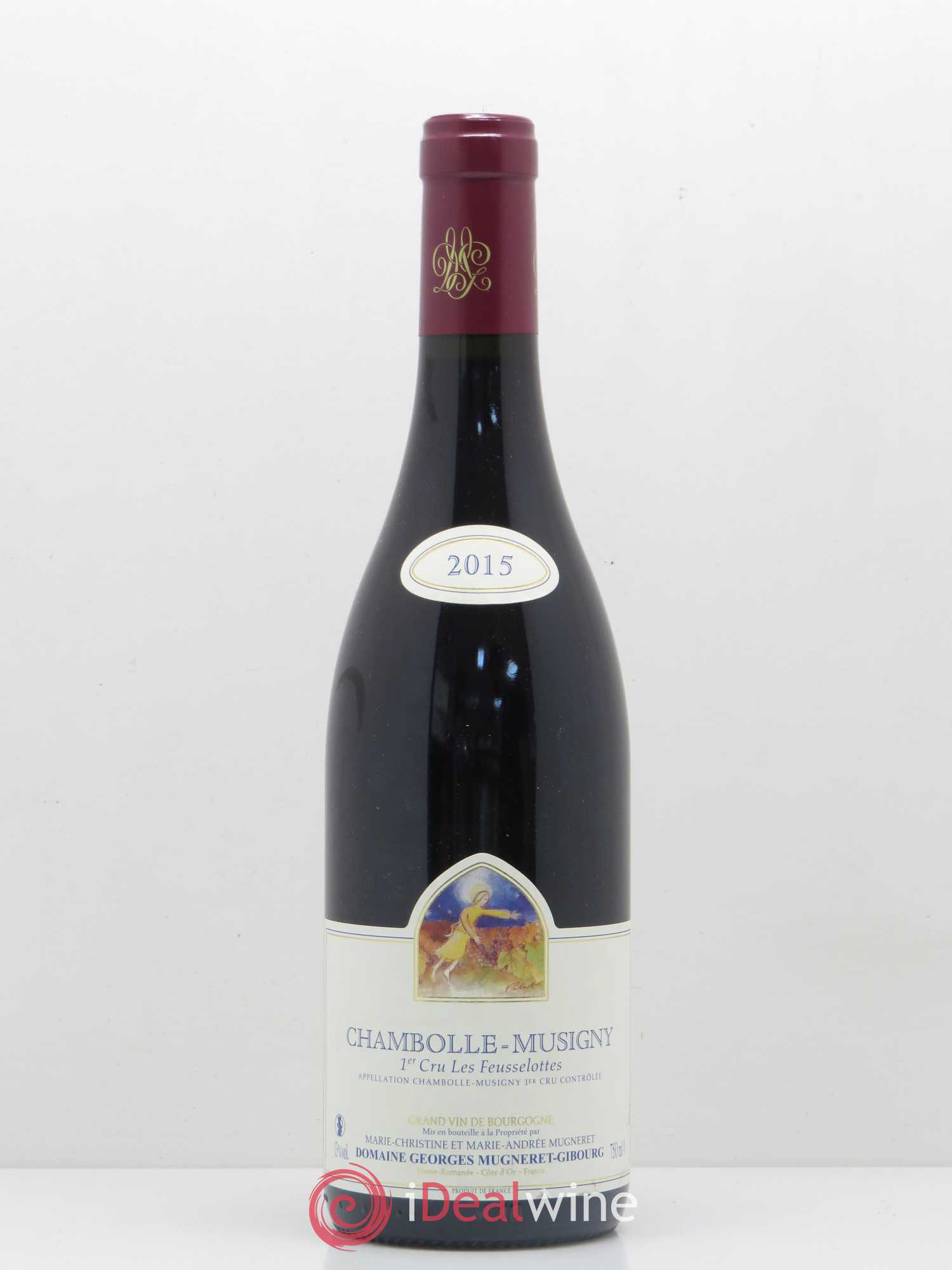Chambolle-Musigny 1er Cru Les Feusselottes Mugneret Gibourg 2015 - Lot de 1 bouteille - 0