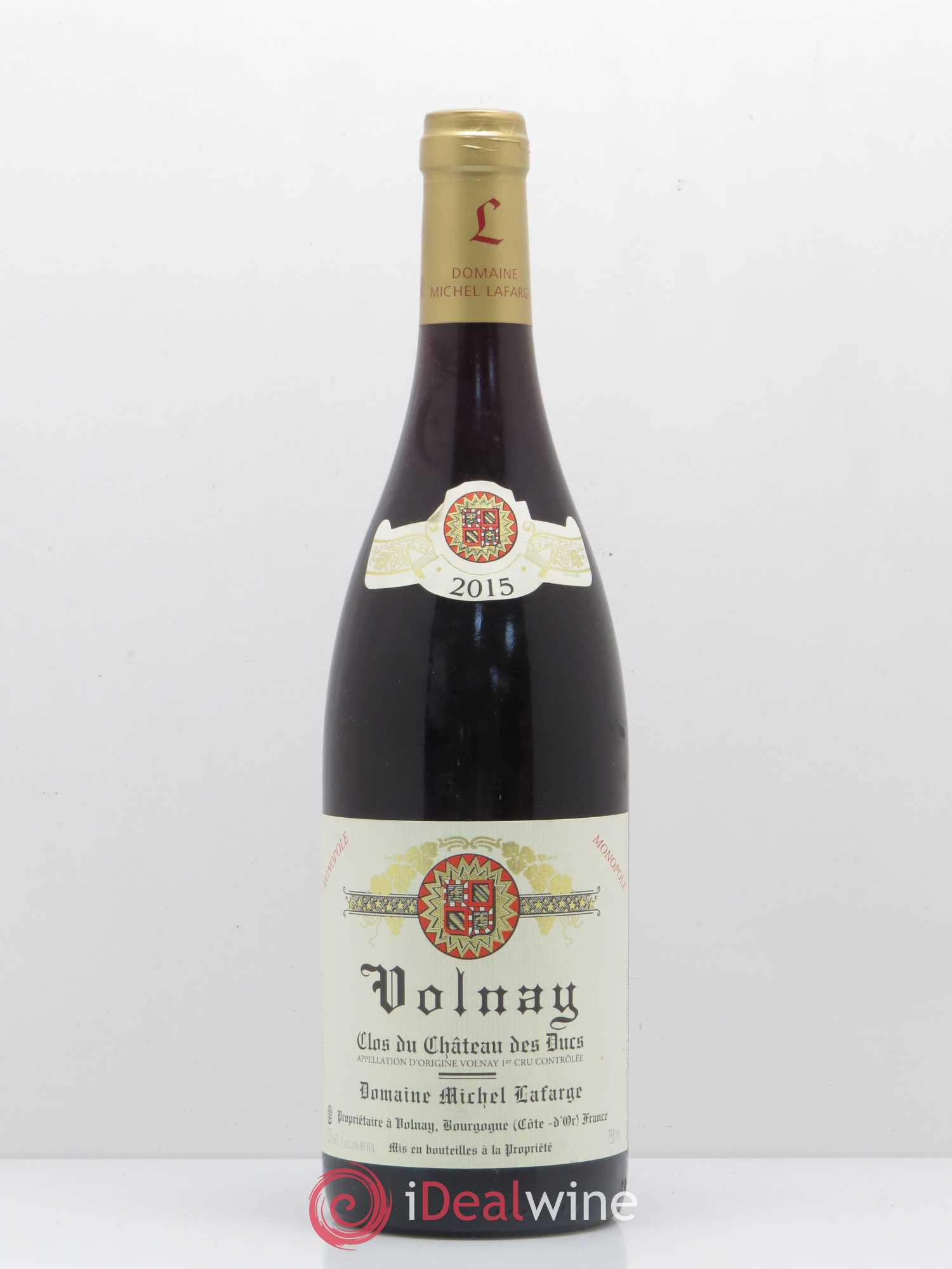 Volnay 1er Cru Clos du Château des Ducs Lafarge (Domaine) 2015 - Lot de 1 bouteille - 0