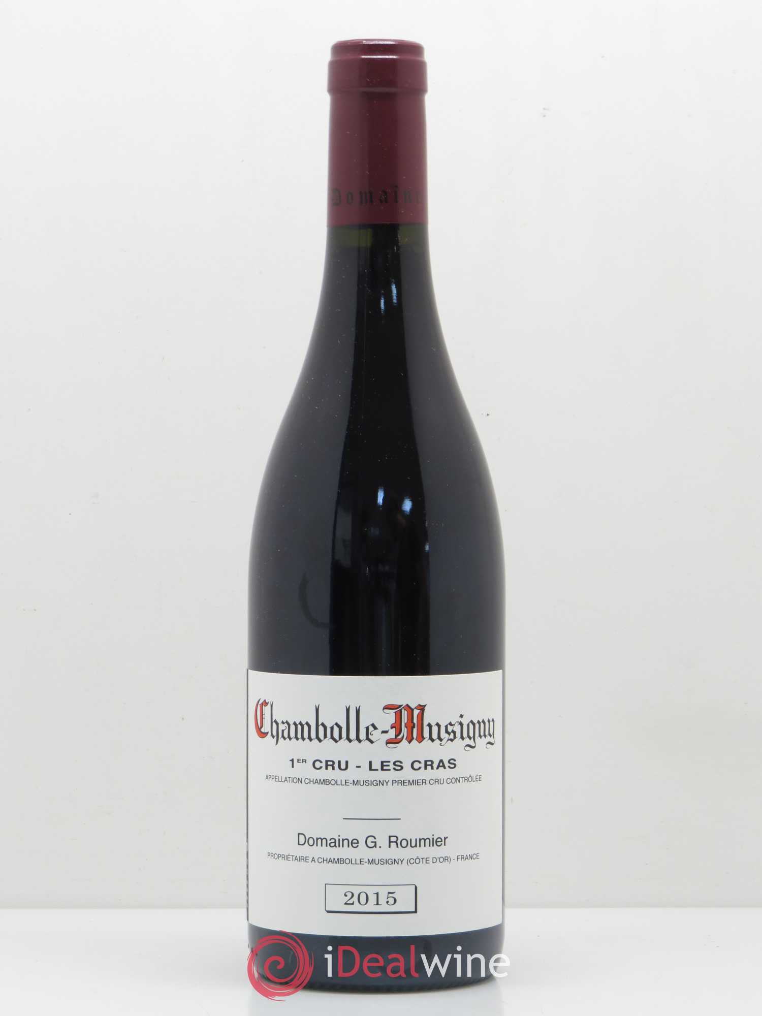 Chambolle-Musigny 1er Cru Les Cras Georges Roumier (Domaine) 2015 - Lot de 1 bouteille - 0
