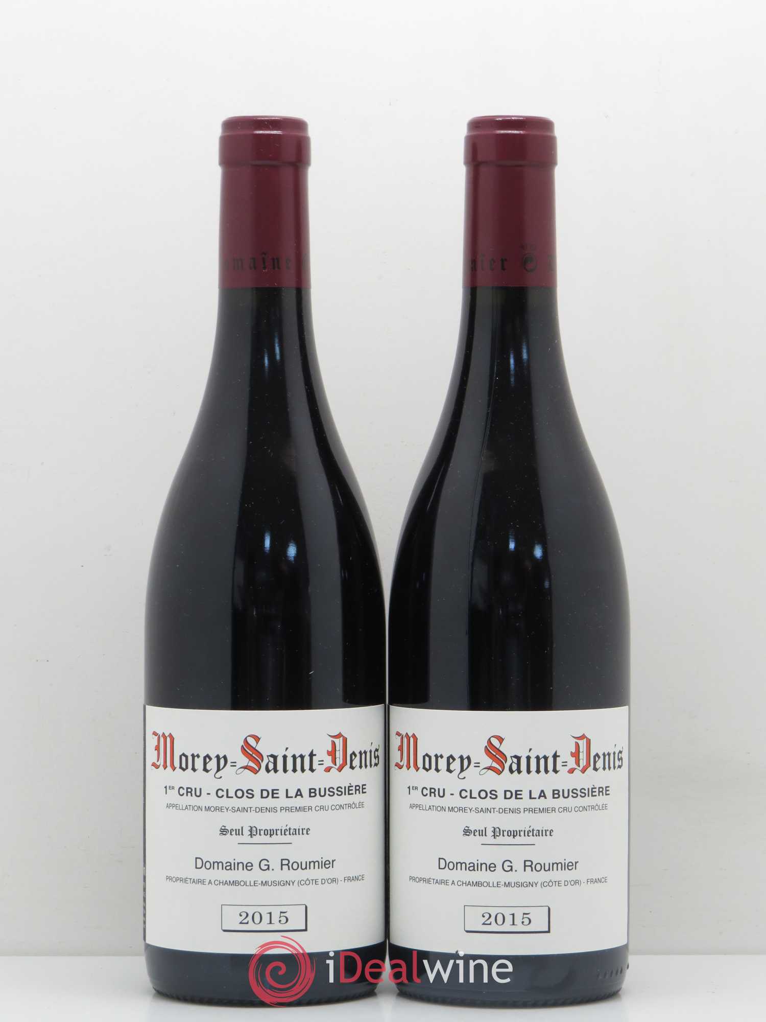 Morey-Saint-Denis 1er Cru Clos de la Bussière Georges Roumier (Domaine) 2015 - Lot de 2 bouteilles - 0