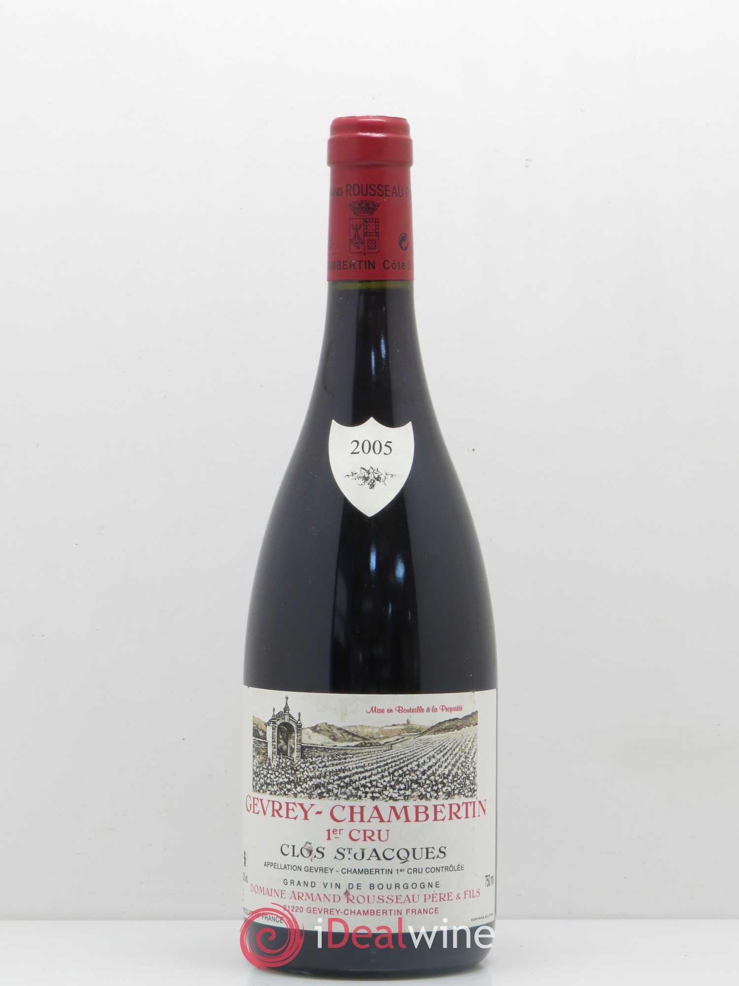 Gevrey-Chambertin 1er Cru Clos Saint-Jacques Armand Rousseau (Domaine) 2005 - Lot de 1 bouteille - 0