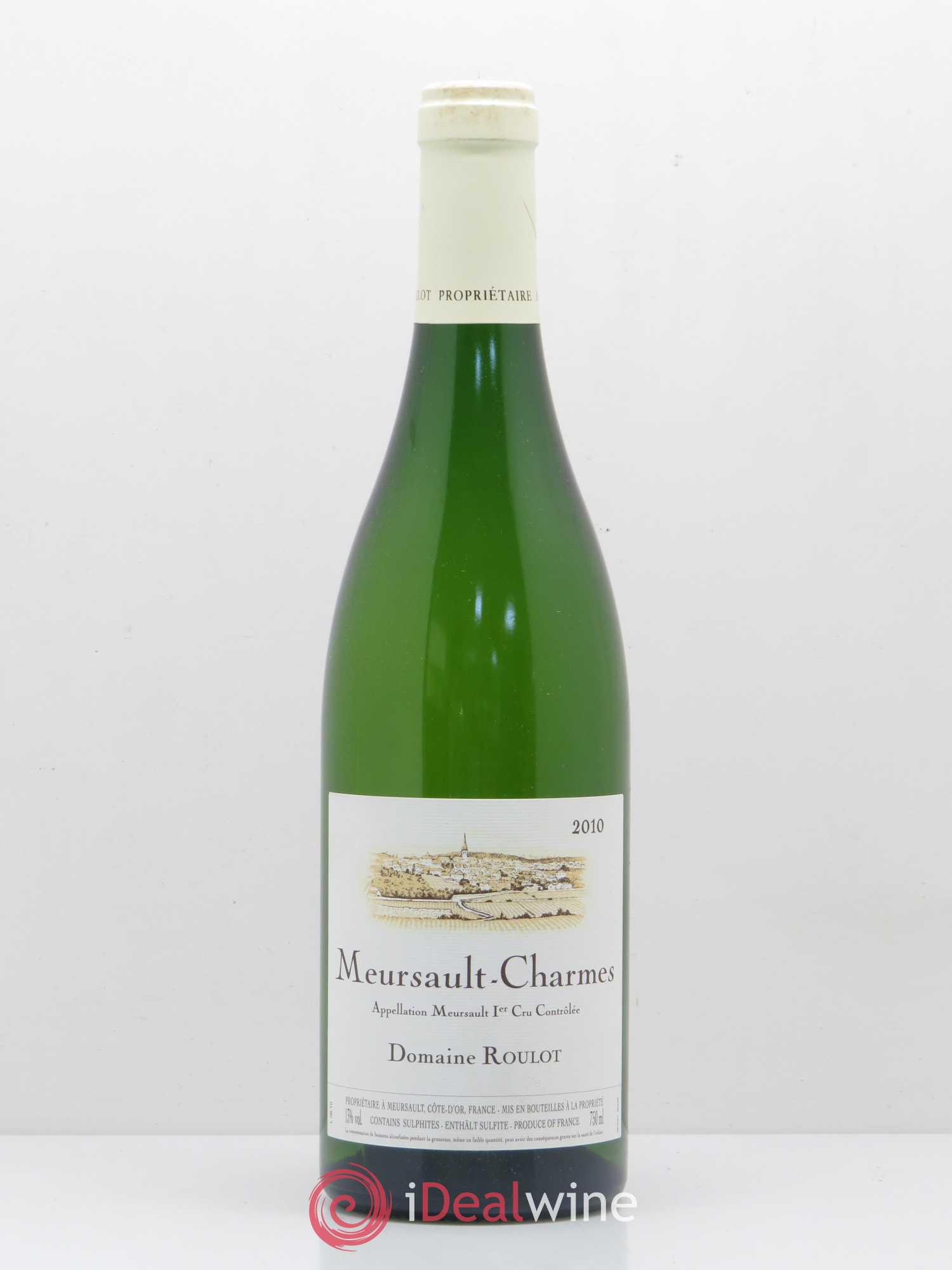 Meursault 1er Cru Charmes Roulot (Domaine) 2010 - Lot de 1 bouteille - 0