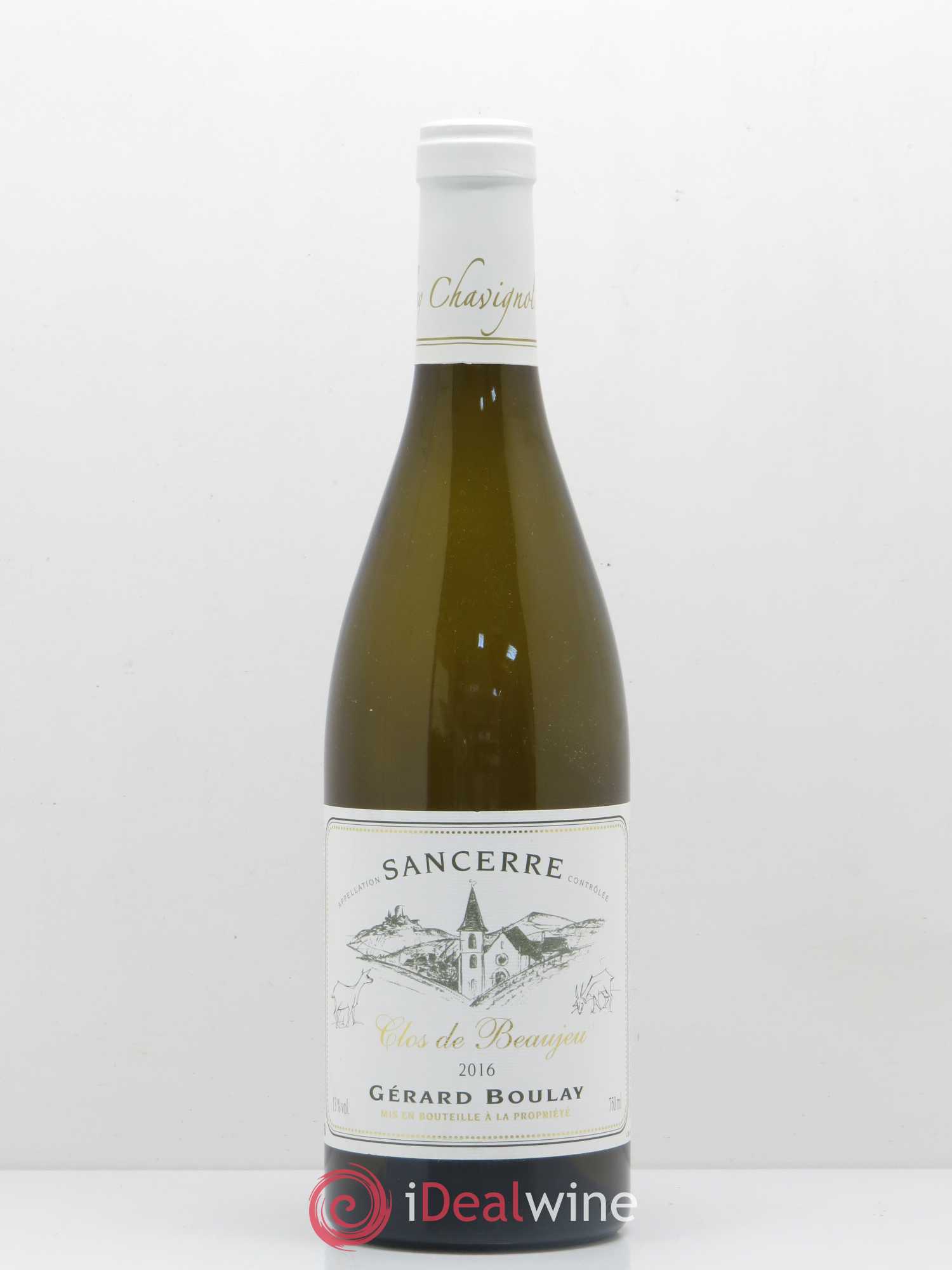 Sancerre Clos de Beaujeu Gérard Boulay 2016 - Lot de 1 bouteille - 0