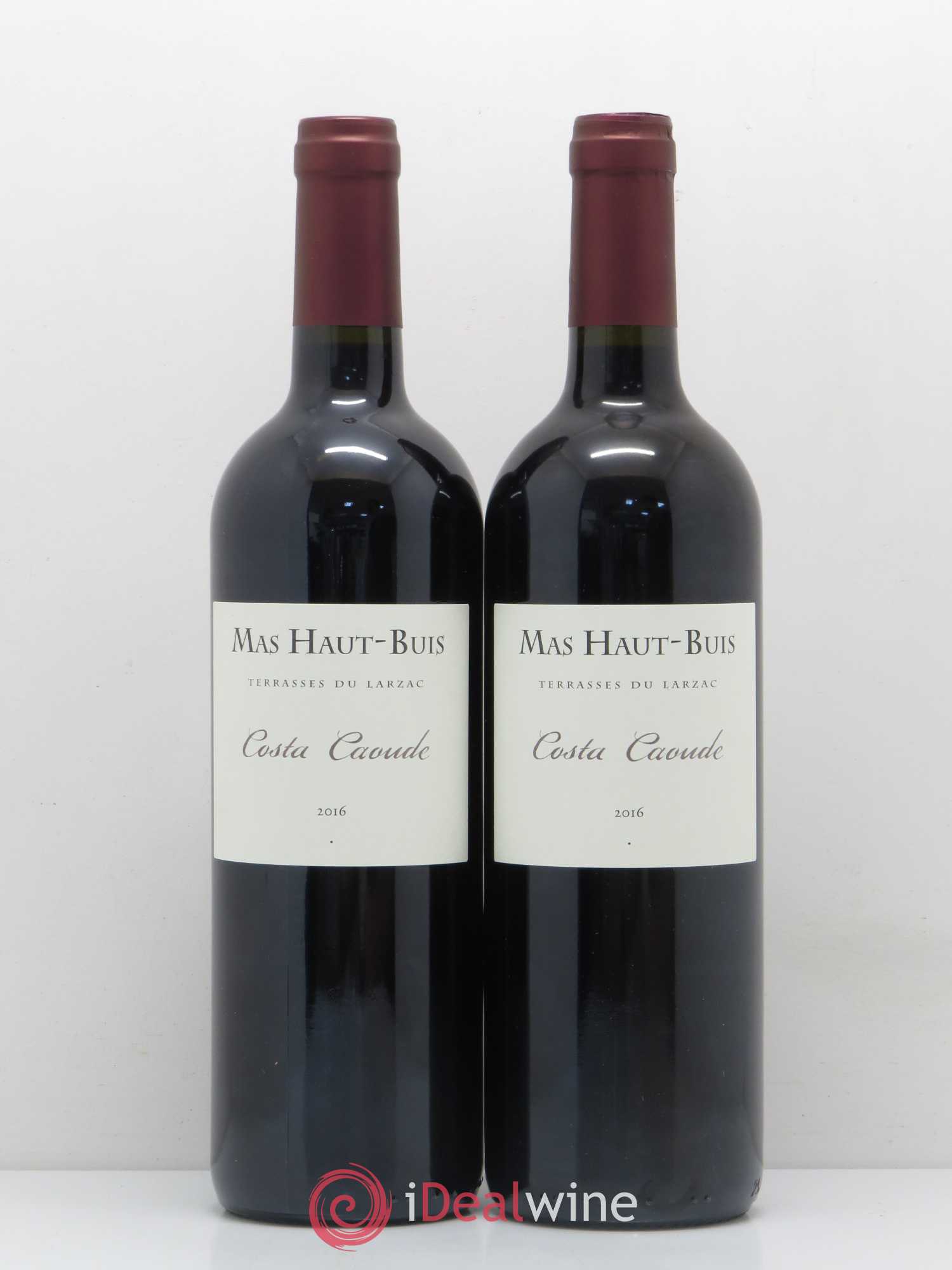 Terrasses du Larzac Costa Caoude Domaine Mas Haut Buis 2016 - Lot de 2 bouteilles - 0