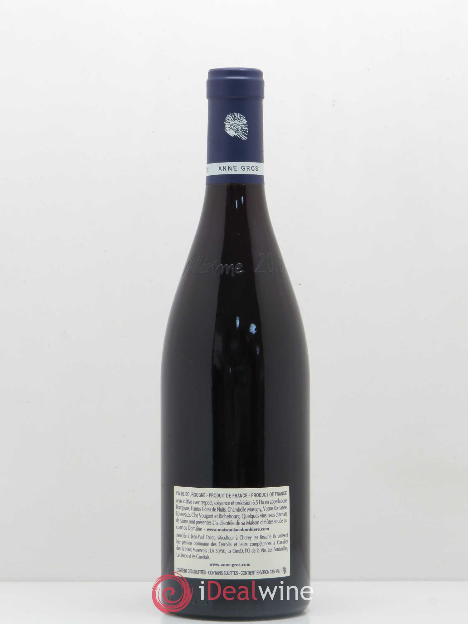 Echezeaux Grand Cru Les Loachausses Anne Gros 2015 - Lot de 1 bouteille - 1