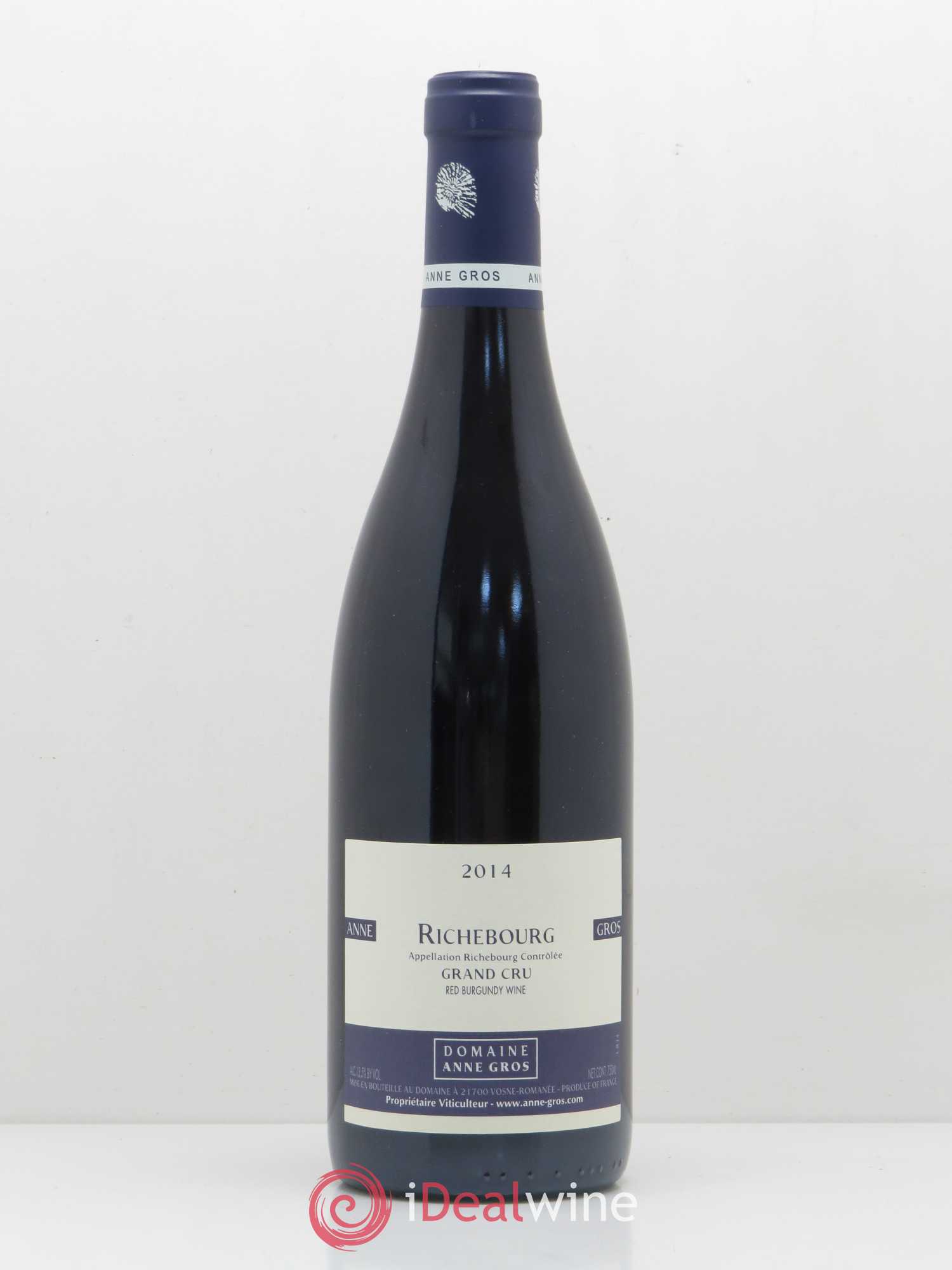 Richebourg Grand Cru Anne Gros 2014 - Lot de 1 bouteille - 0