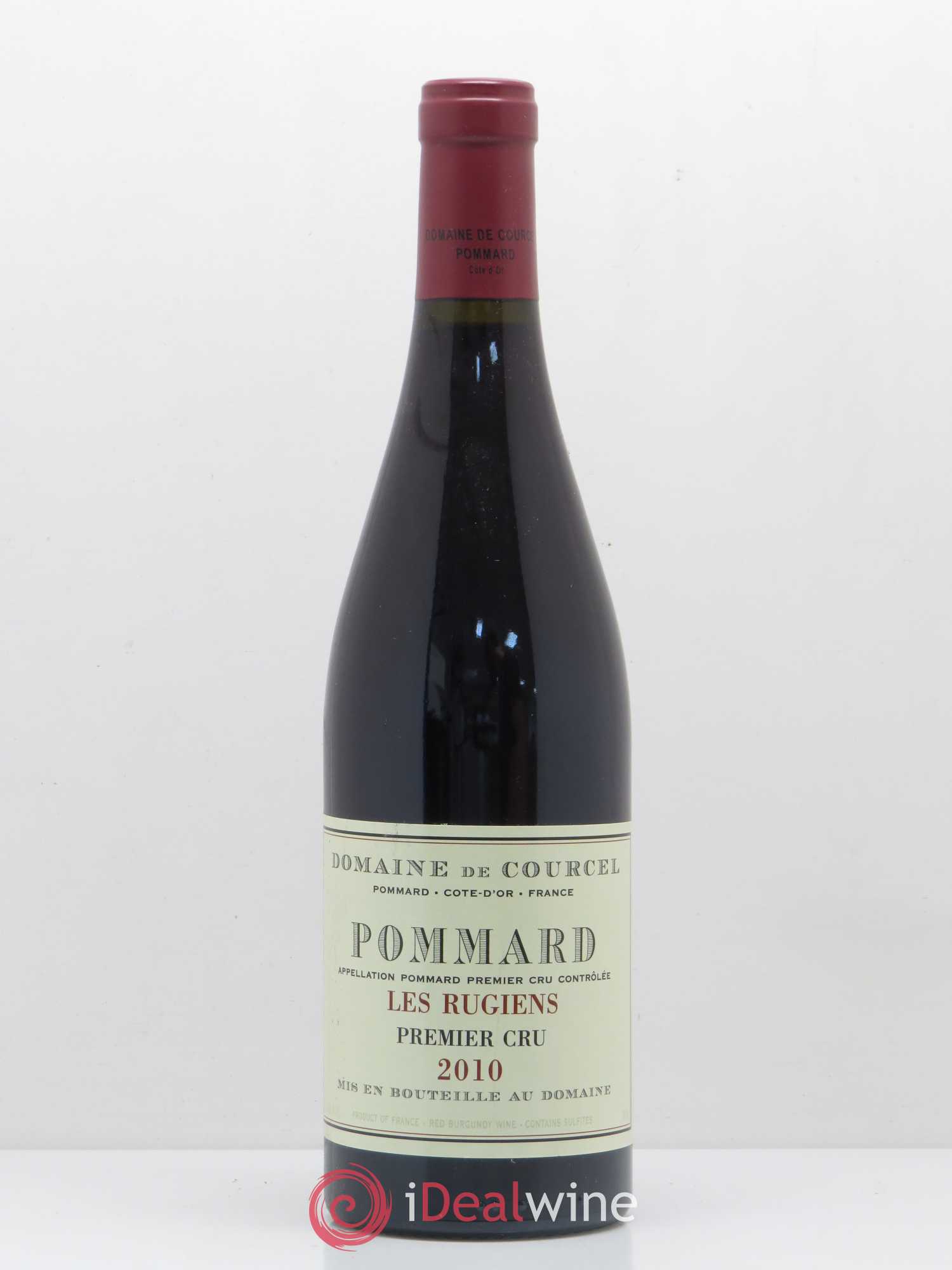 Pommard 1er Cru Les Rugiens de Courcel (Domaine) 2010 - Lot de 1 bouteille - 0