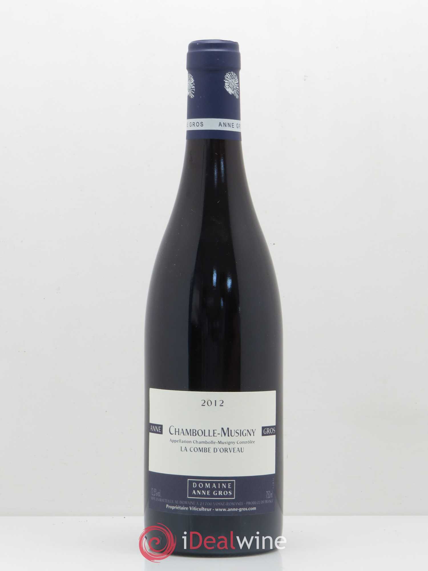 Chambolle-Musigny La Combe d'Orveau Anne Gros 2012 - Lot de 1 bouteille - 0