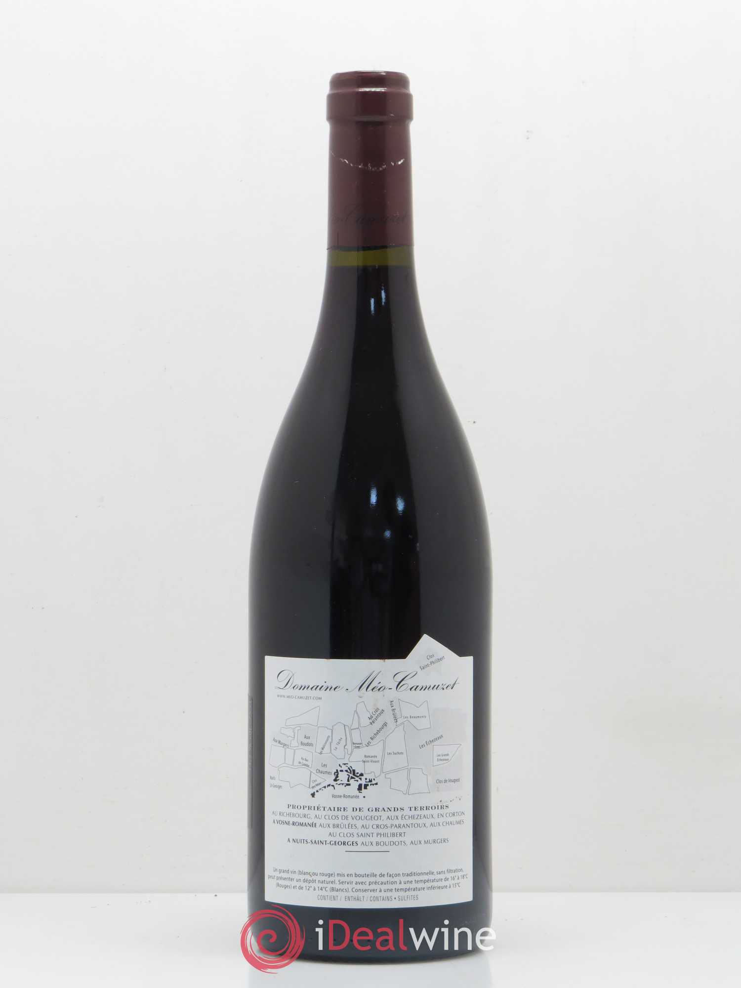Corton Grand Cru Clos Rognet Méo-Camuzet (Domaine) 2015 - Lot de 1 bouteille - 1