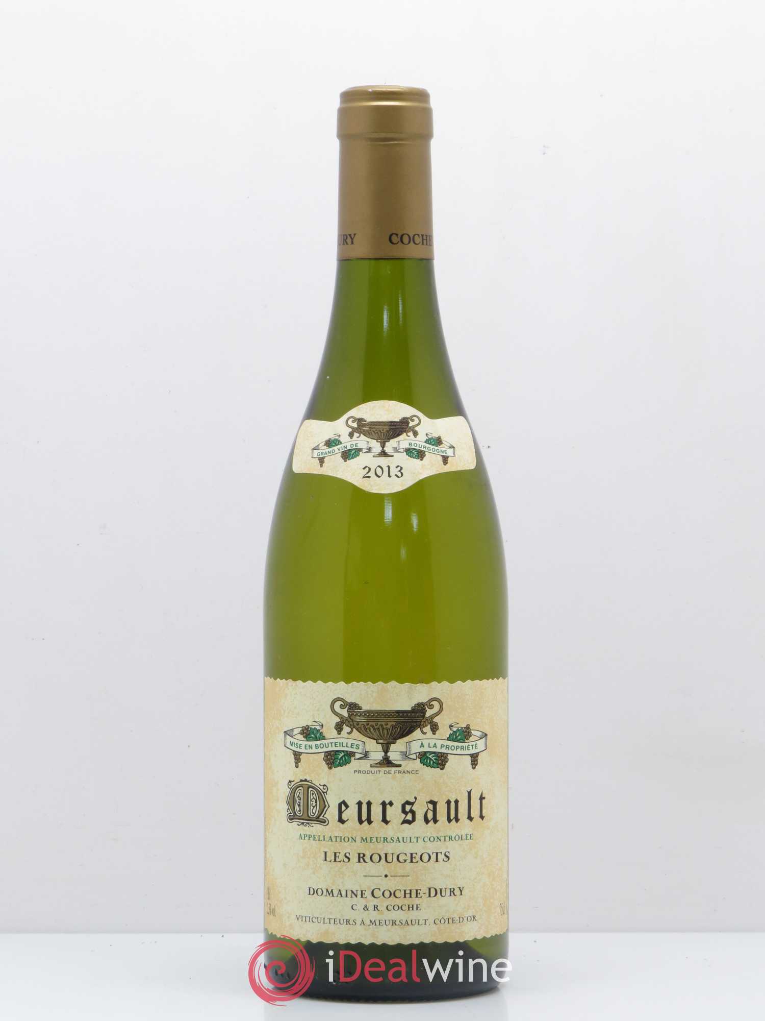 Meursault Les Rougeots Coche Dury (Domaine) 2013 - Lot de 1 bouteille - 0
