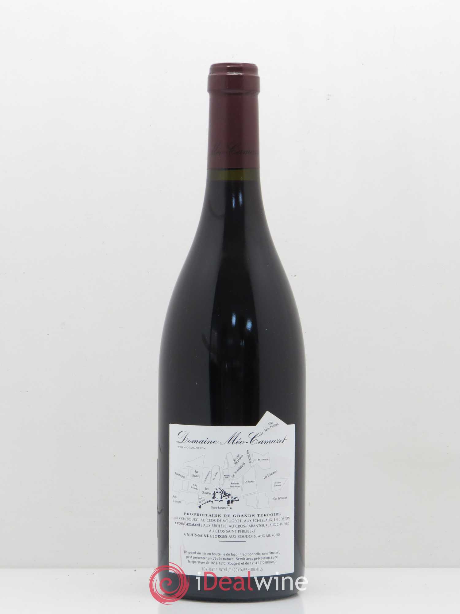Corton Grand Cru Clos Rognet Méo-Camuzet (Domaine) 2010 - Lot de 1 bouteille - 1