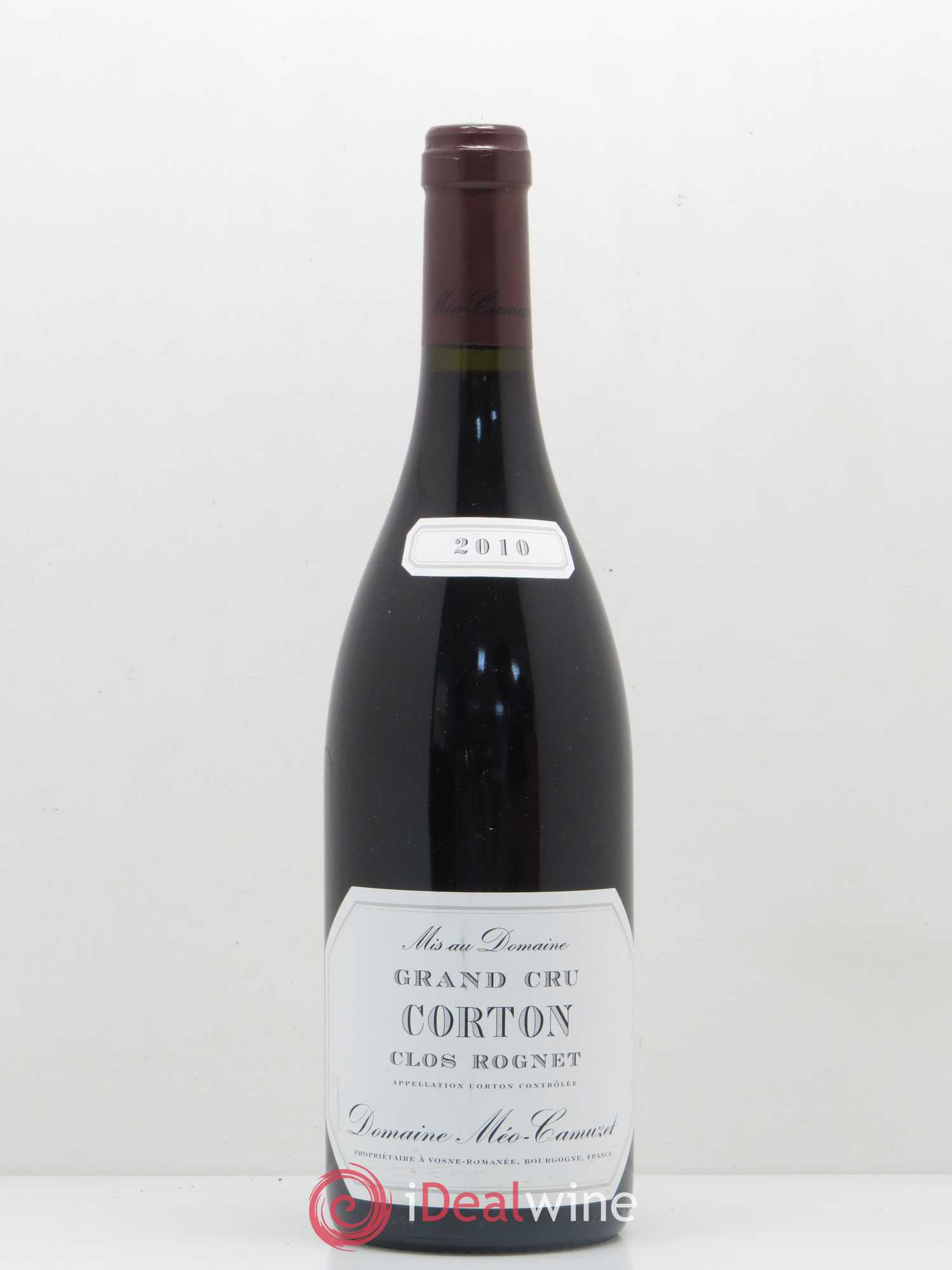 Corton Grand Cru Clos Rognet Méo-Camuzet (Domaine) 2010 - Lot de 1 bouteille - 0
