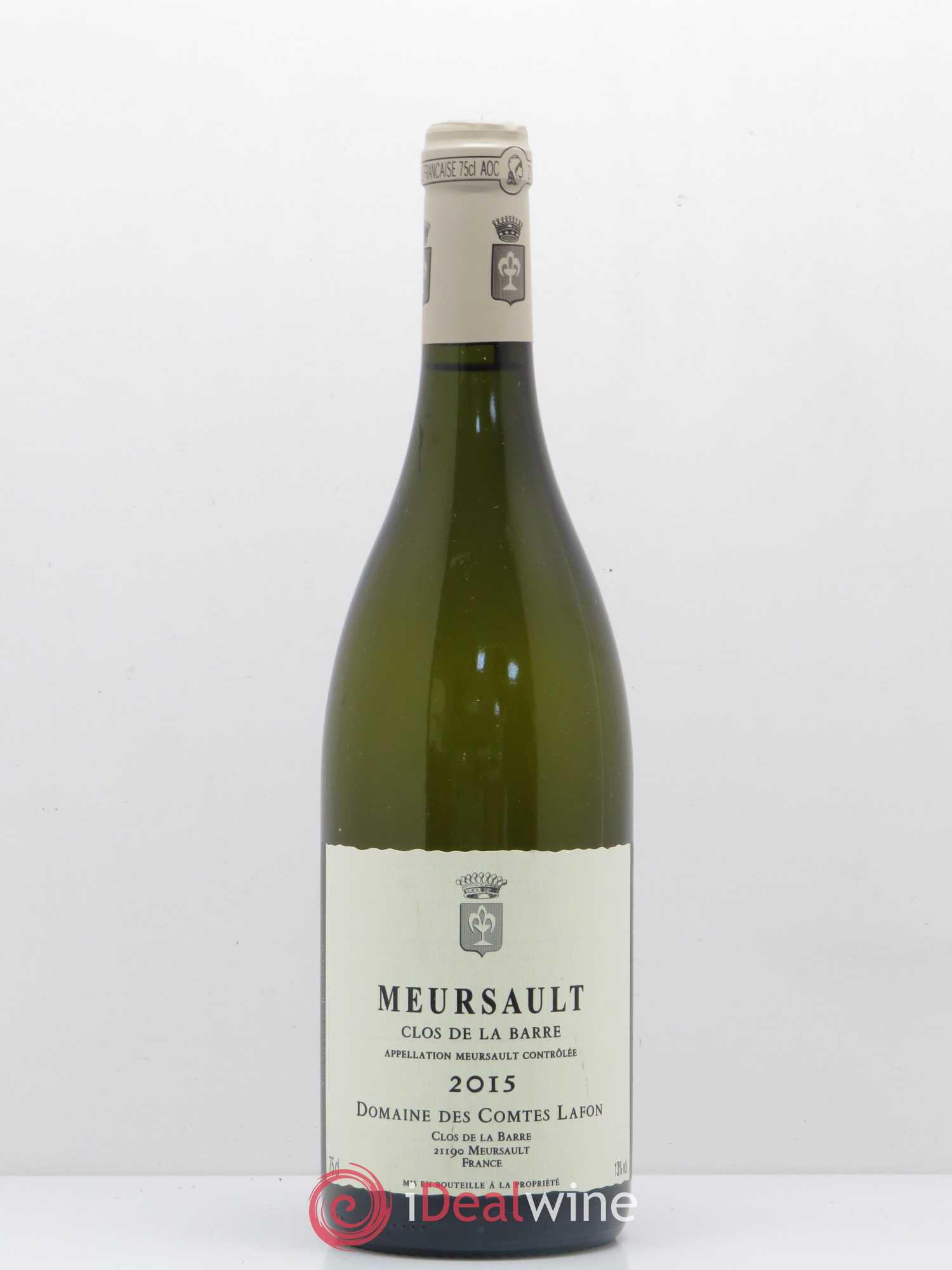 Meursault Clos de la Barre Comtes Lafon (Domaine des) 2015 - Lot de 1 bouteille - 0