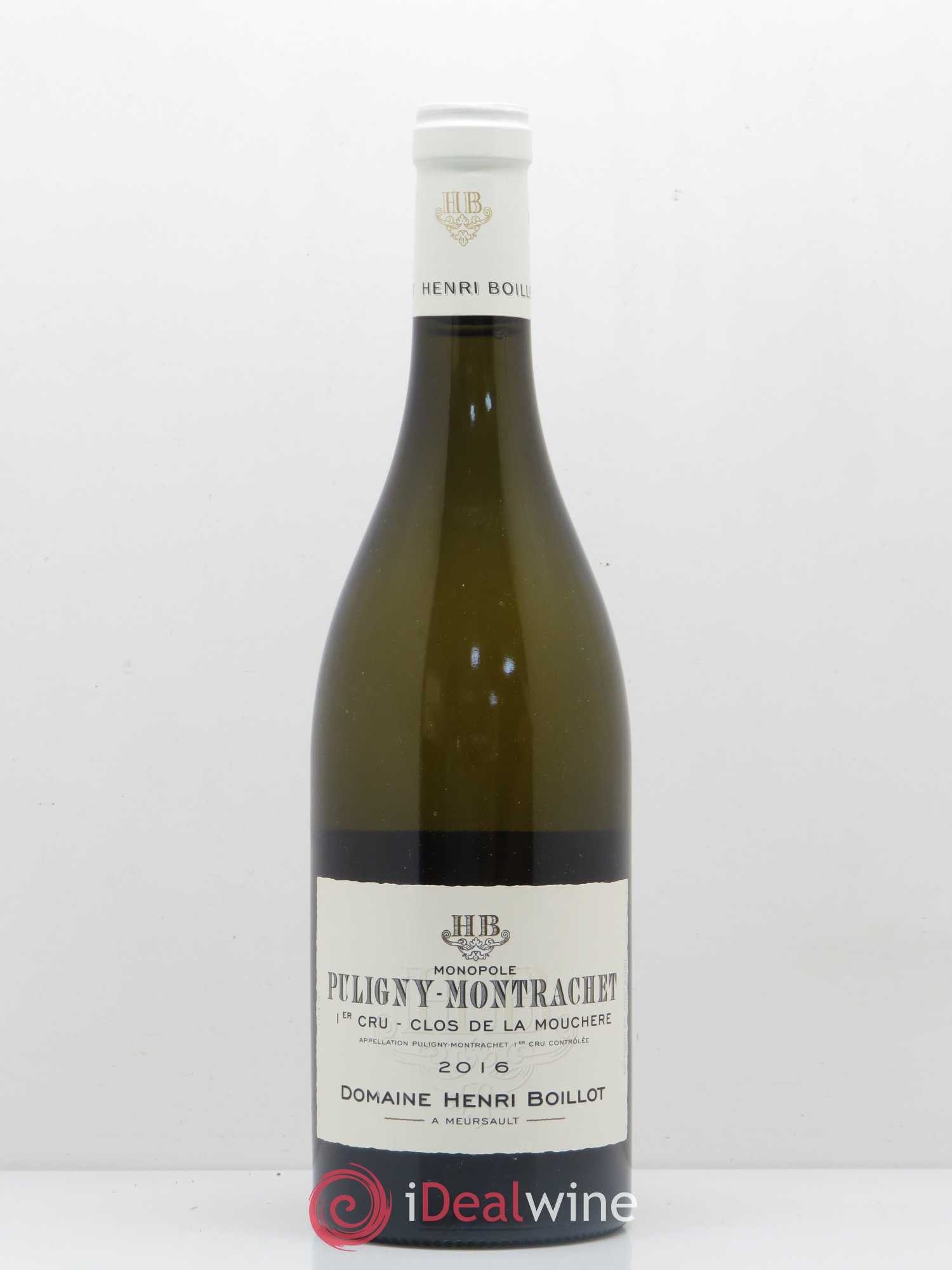Puligny-Montrachet 1er Cru Clos de la Mouchère Henri Boillot (Domaine) 2016 - Lot de 1 bouteille - 0