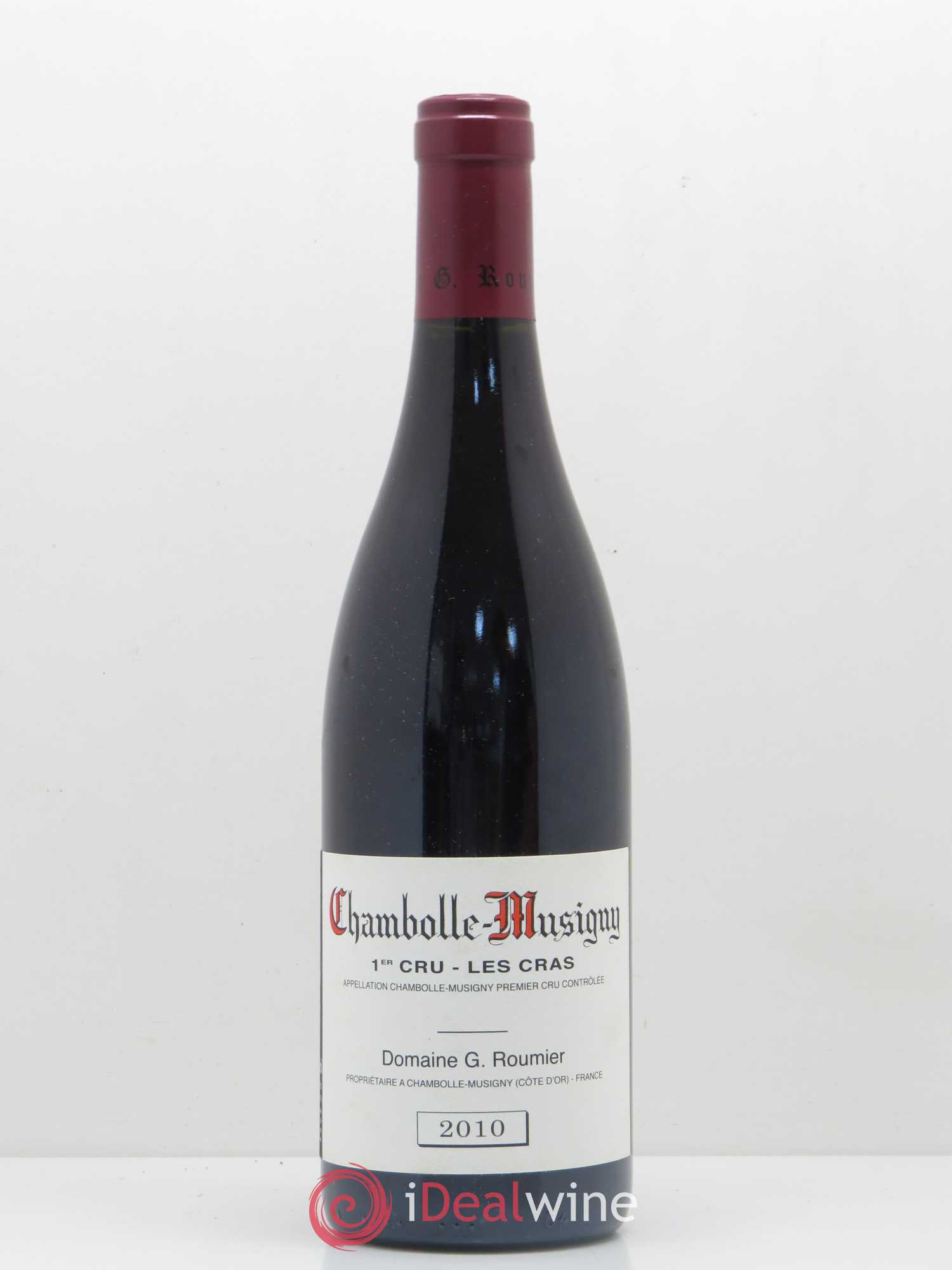 Chambolle-Musigny 1er Cru Les Cras Georges Roumier (Domaine) 2010 - Lot de 1 bouteille - 0