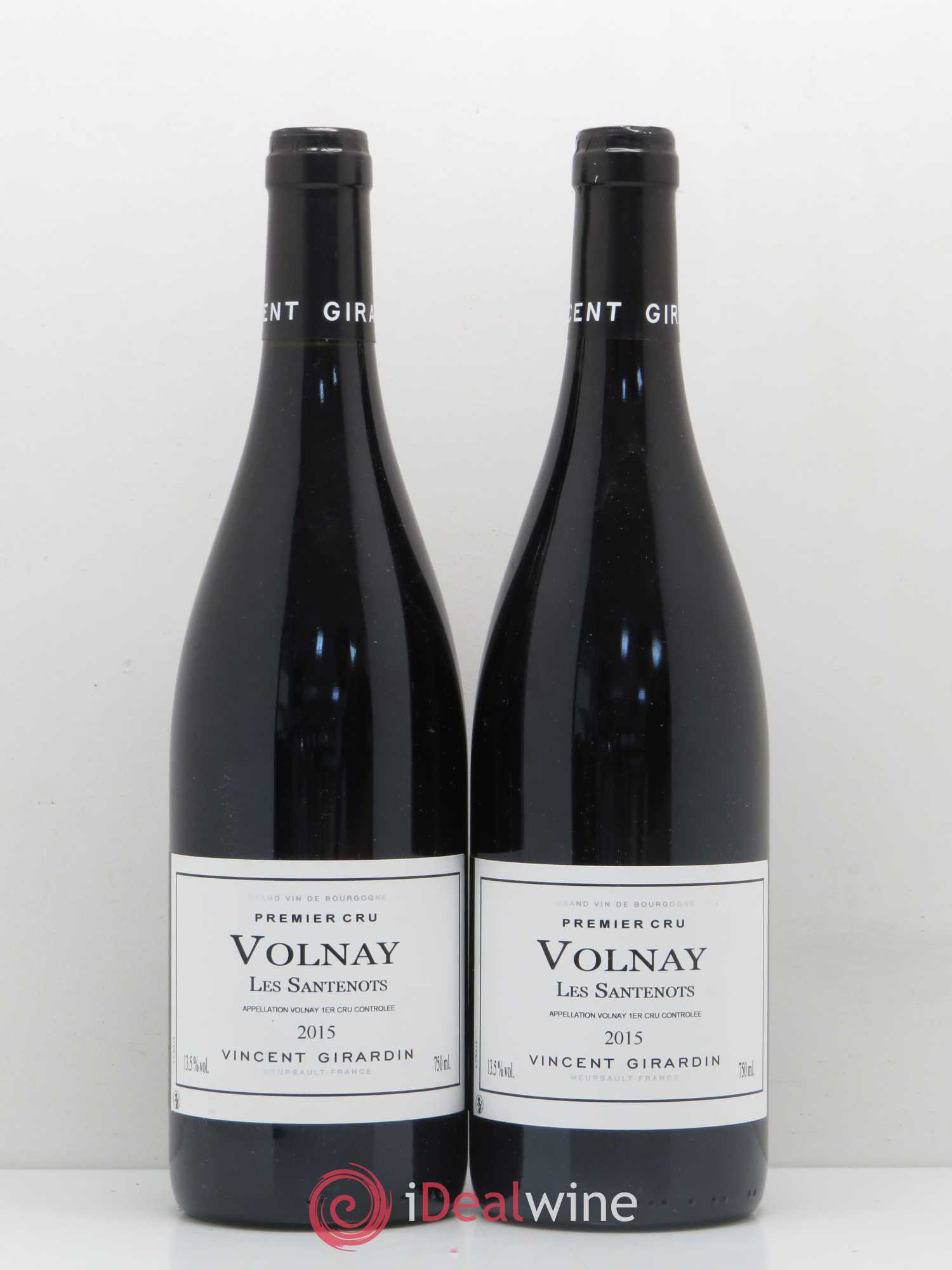 Volnay 1er Cru Les Santenots Vincent Girardin 2015 - Posten von 2 Flaschen - 0