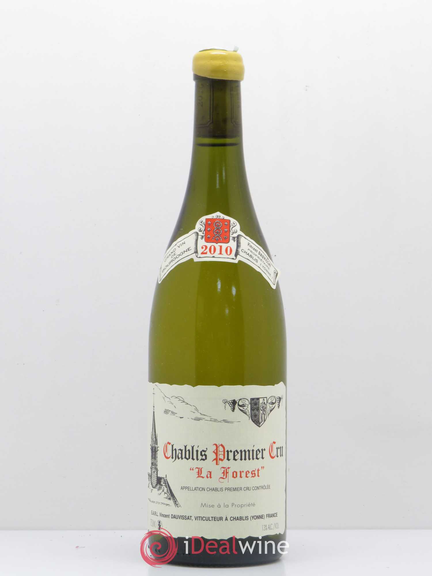 Chablis 1er Cru La Forest Vincent Dauvissat (Domaine) 2010 - Lot de 1 bouteille - 0