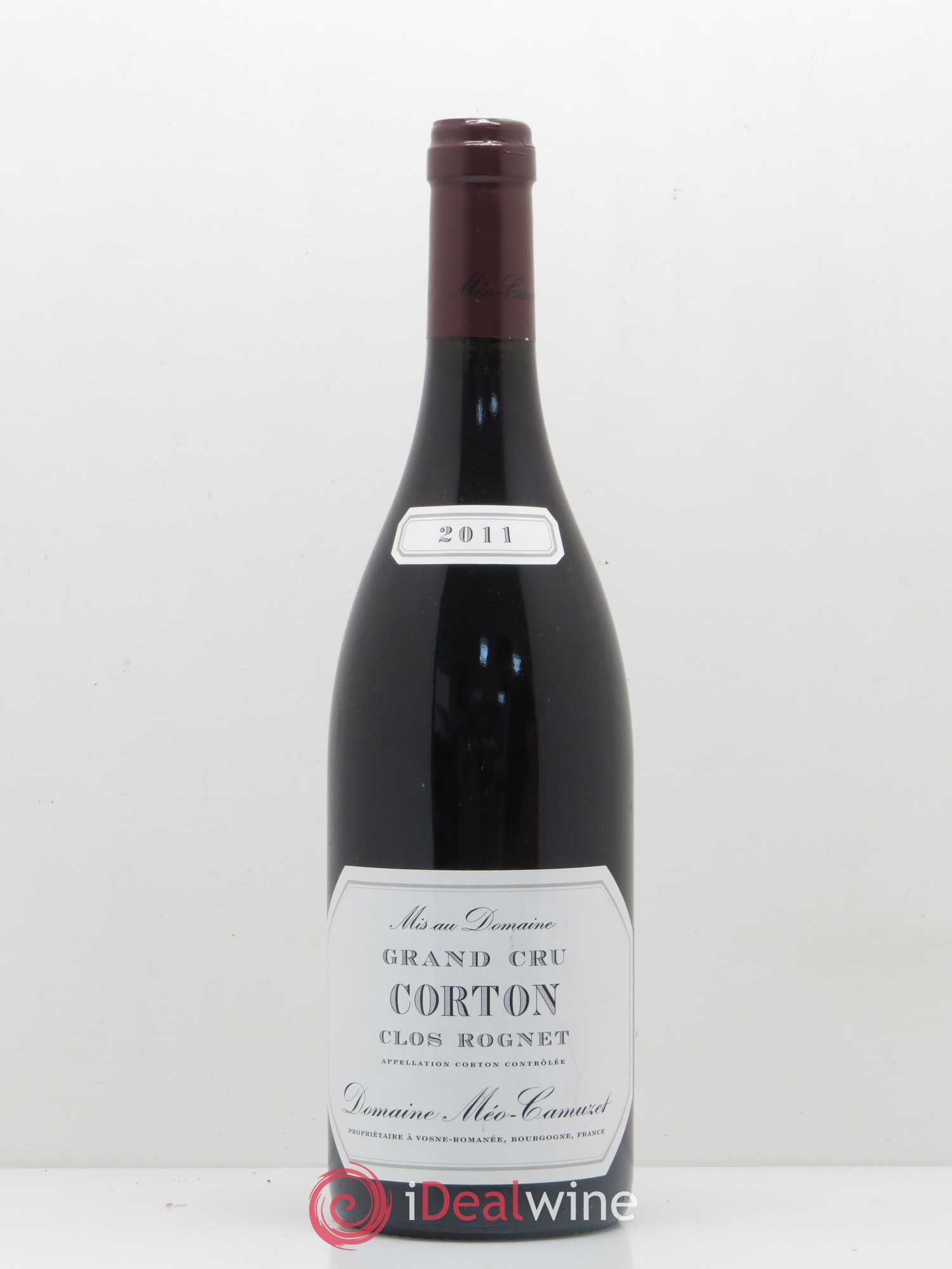 Corton Grand Cru Clos Rognet Méo-Camuzet (Domaine) 2011 - Lot de 1 bouteille - 0