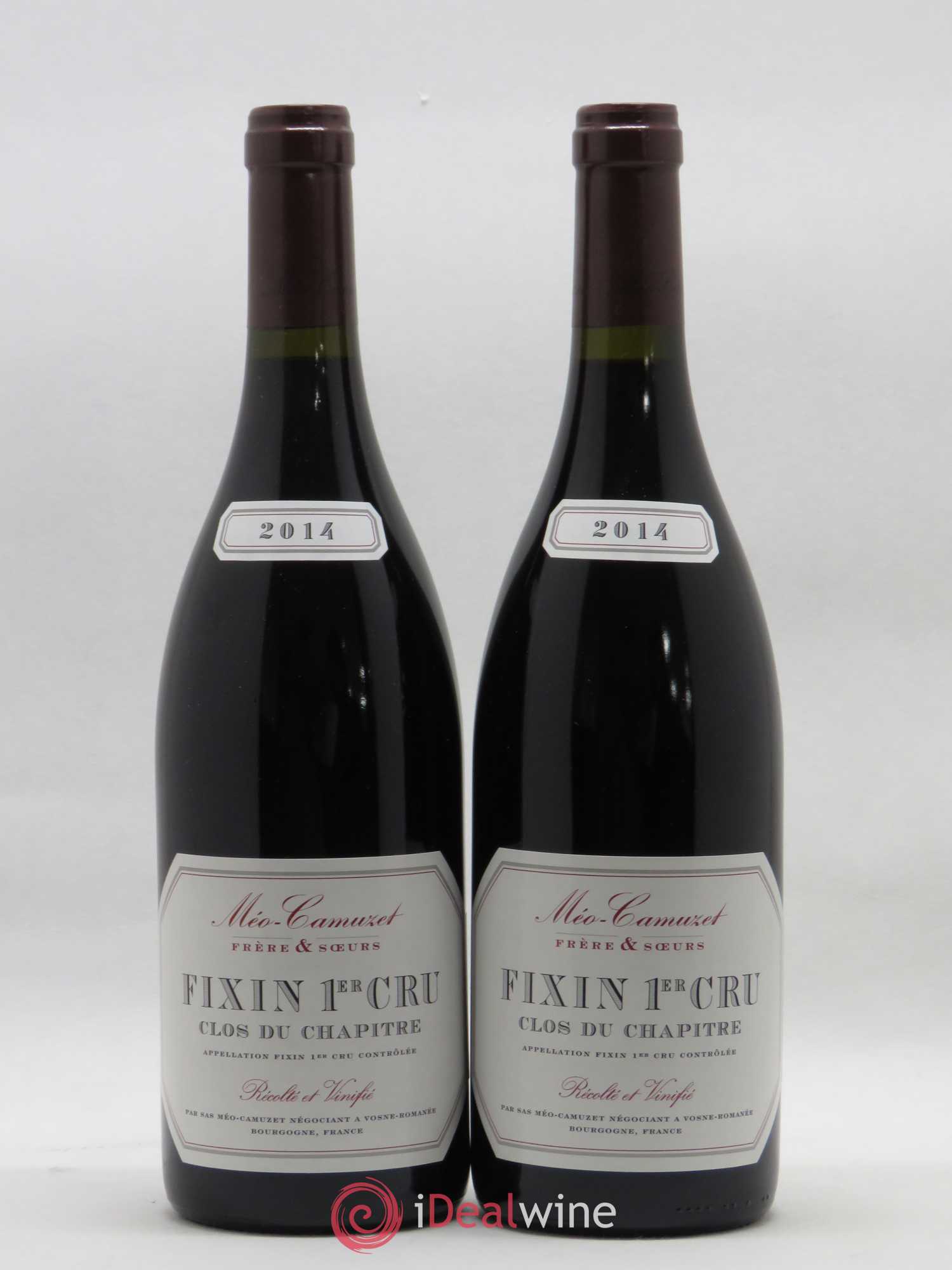 Fixin 1er Cru Clos du Chapitre Méo-Camuzet (Frère & Soeurs) 2014 - Lot de 2 bouteilles - 0