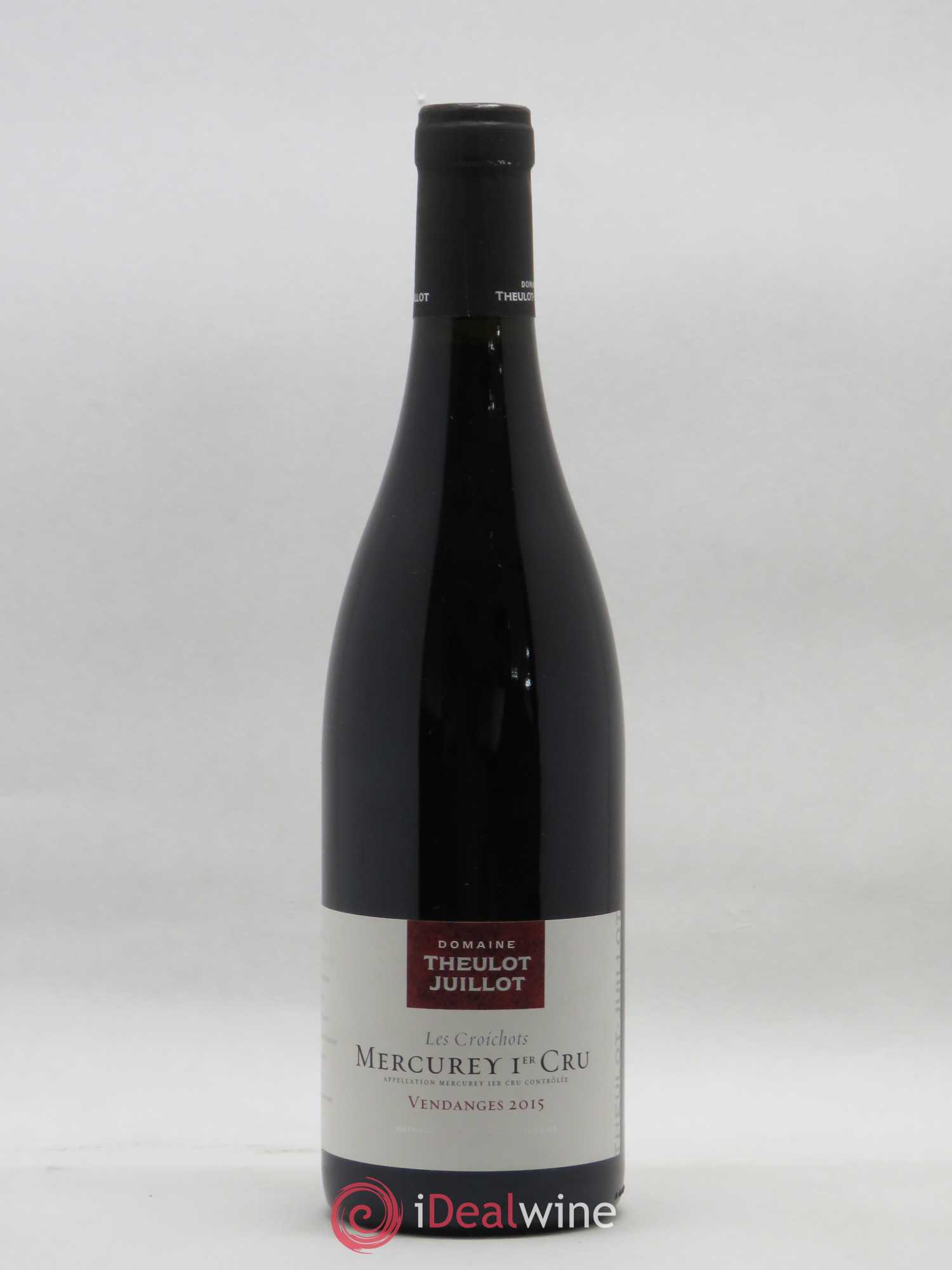 Mercurey 1er Cru Les Croichots Theulot Juillot 2015 - Posten von 1 Flasche - 0