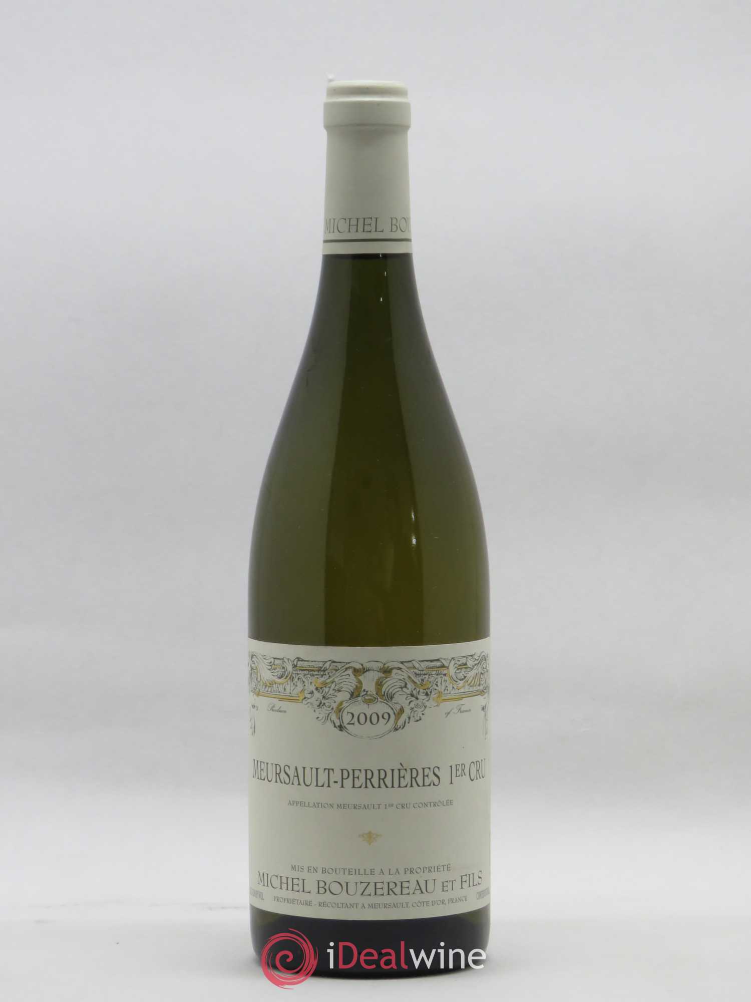 Meursault 1er Cru Perrières Michel Bouzereau et Fils (Domaine) 2009 - Lot de 1 bouteille - 0