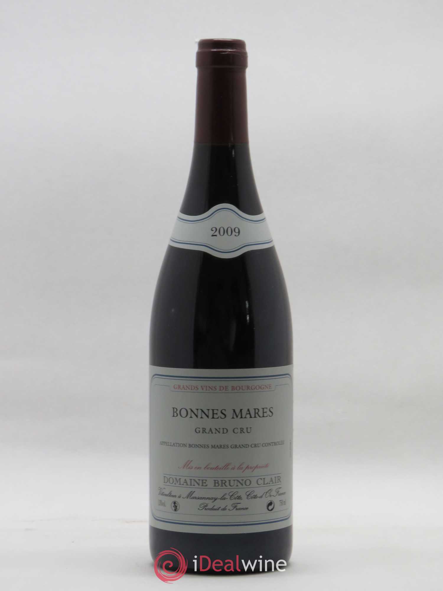 Bonnes-Mares Grand Cru Bruno Clair (Domaine) 2009 - Lot de 1 bouteille - 0