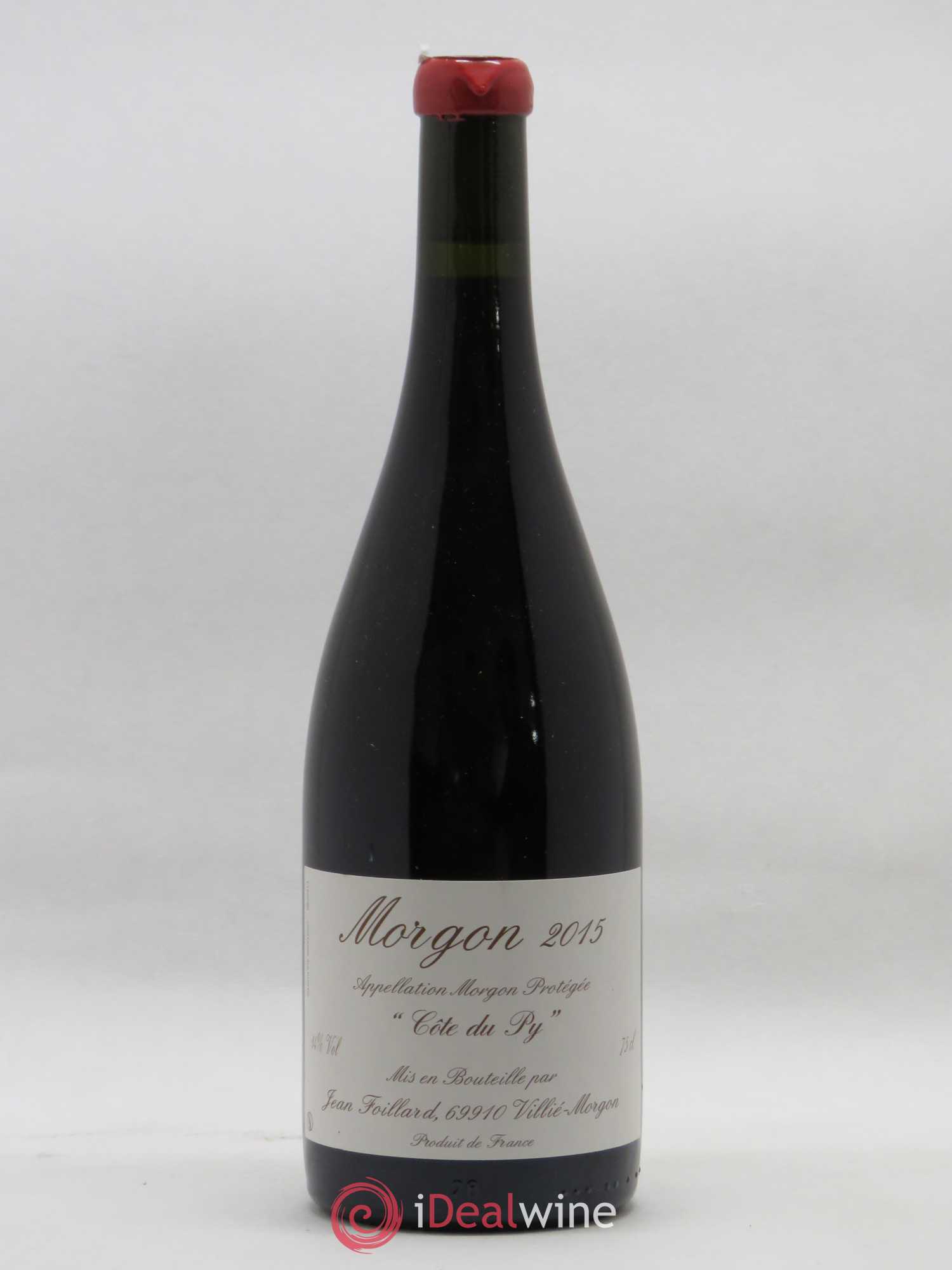 Morgon Côte du Py Jean Foillard 2015 - Lot de 1 bouteille - 0