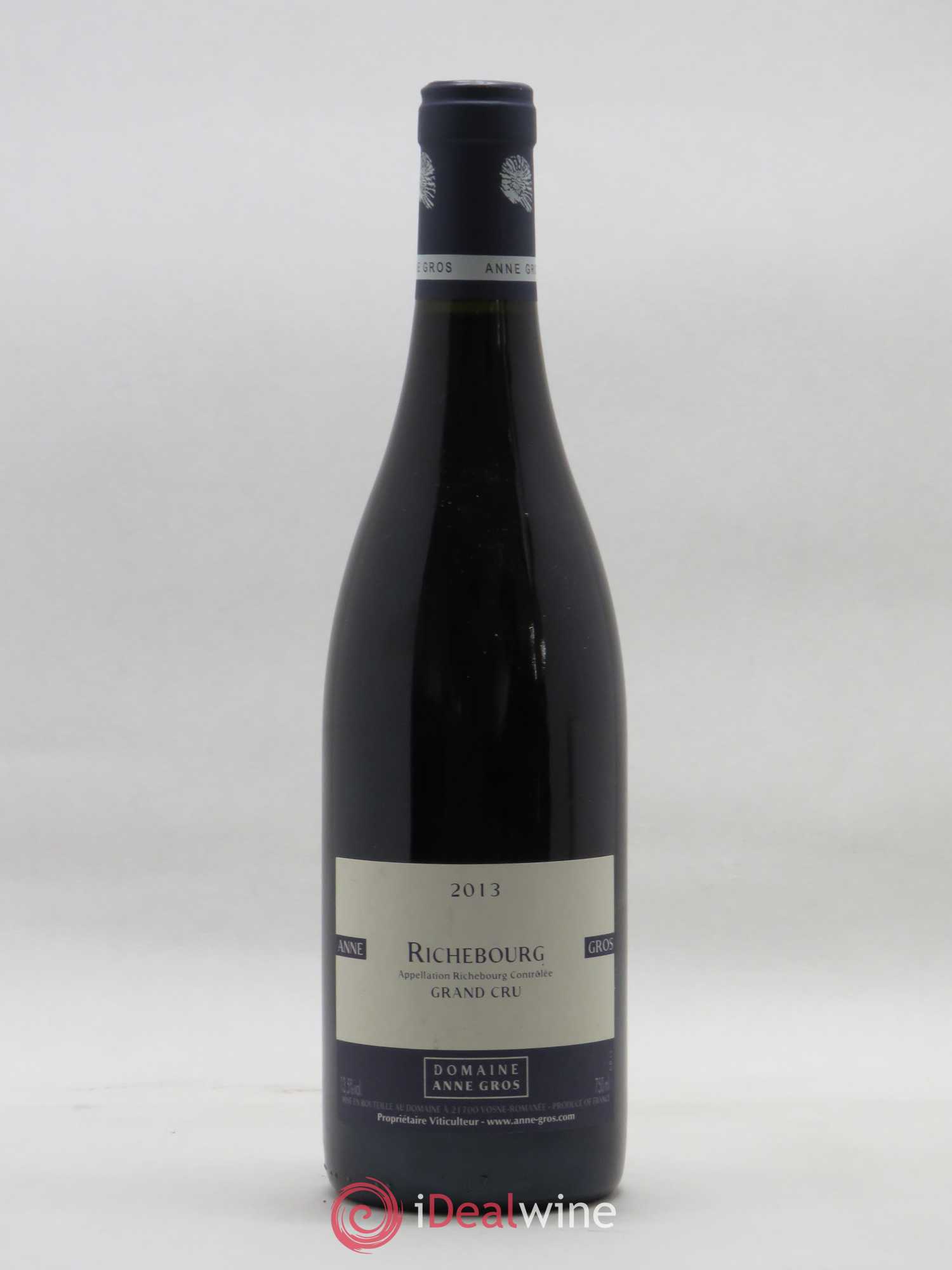 Richebourg Grand Cru Anne Gros 2013 - Lot de 1 bouteille - 0